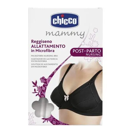 Sutien de alaptare din microfibra, Marimea 3C, Negru, 01161-7, Chicco