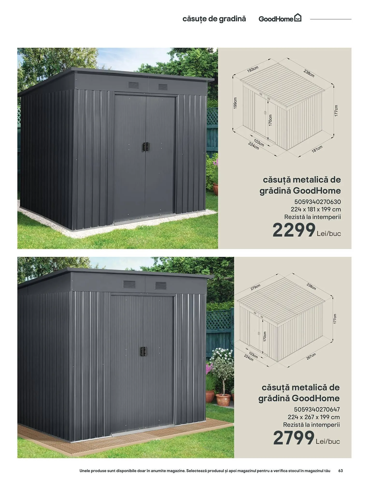 Catalog Brico Depôt catalog de la 22 aprilie până la 22 aprilie 2025 - Revista Pagina 63