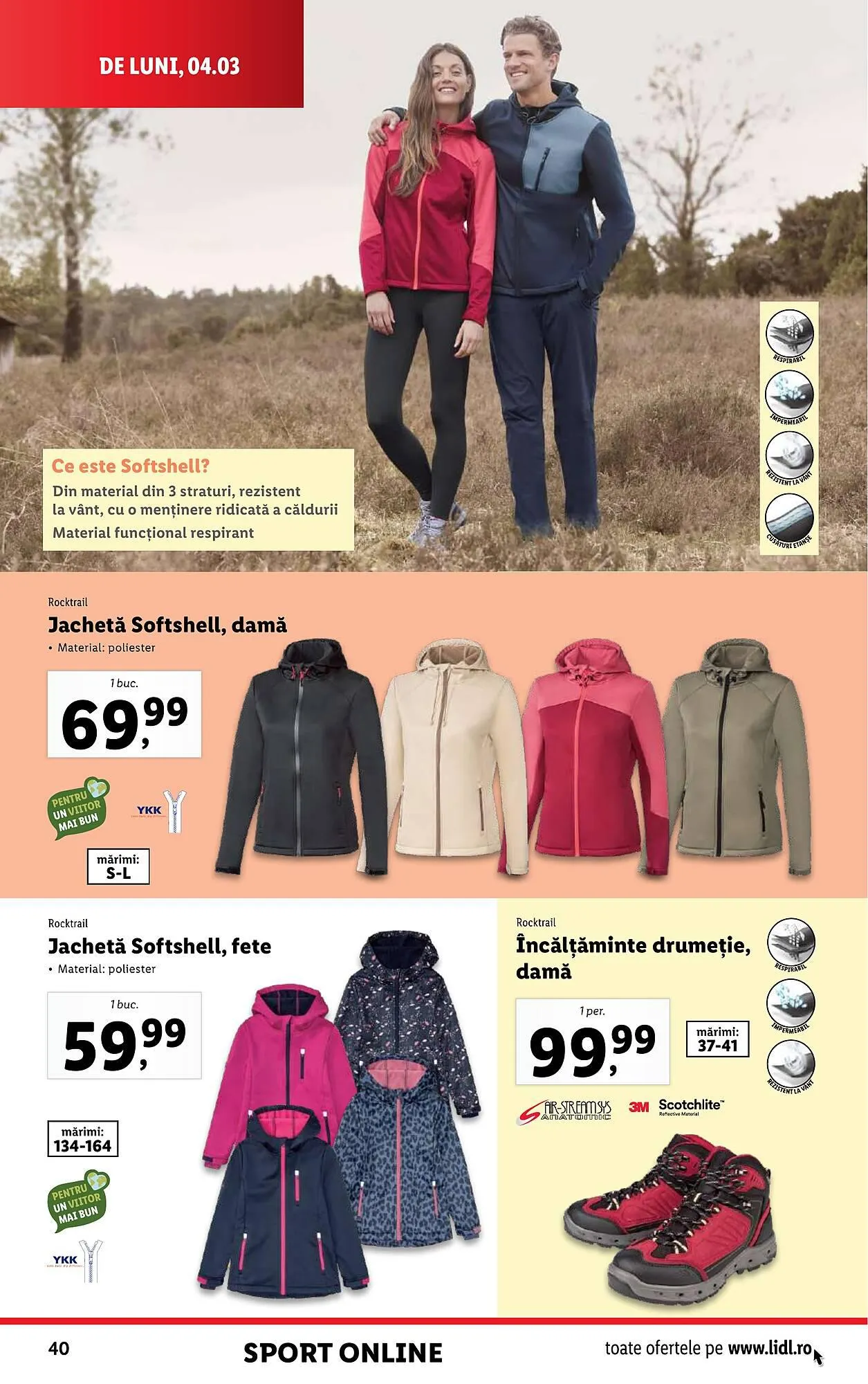 Catalog Lidl catalog de la 4 martie până la 10 martie 2024 - Revista Pagina 40