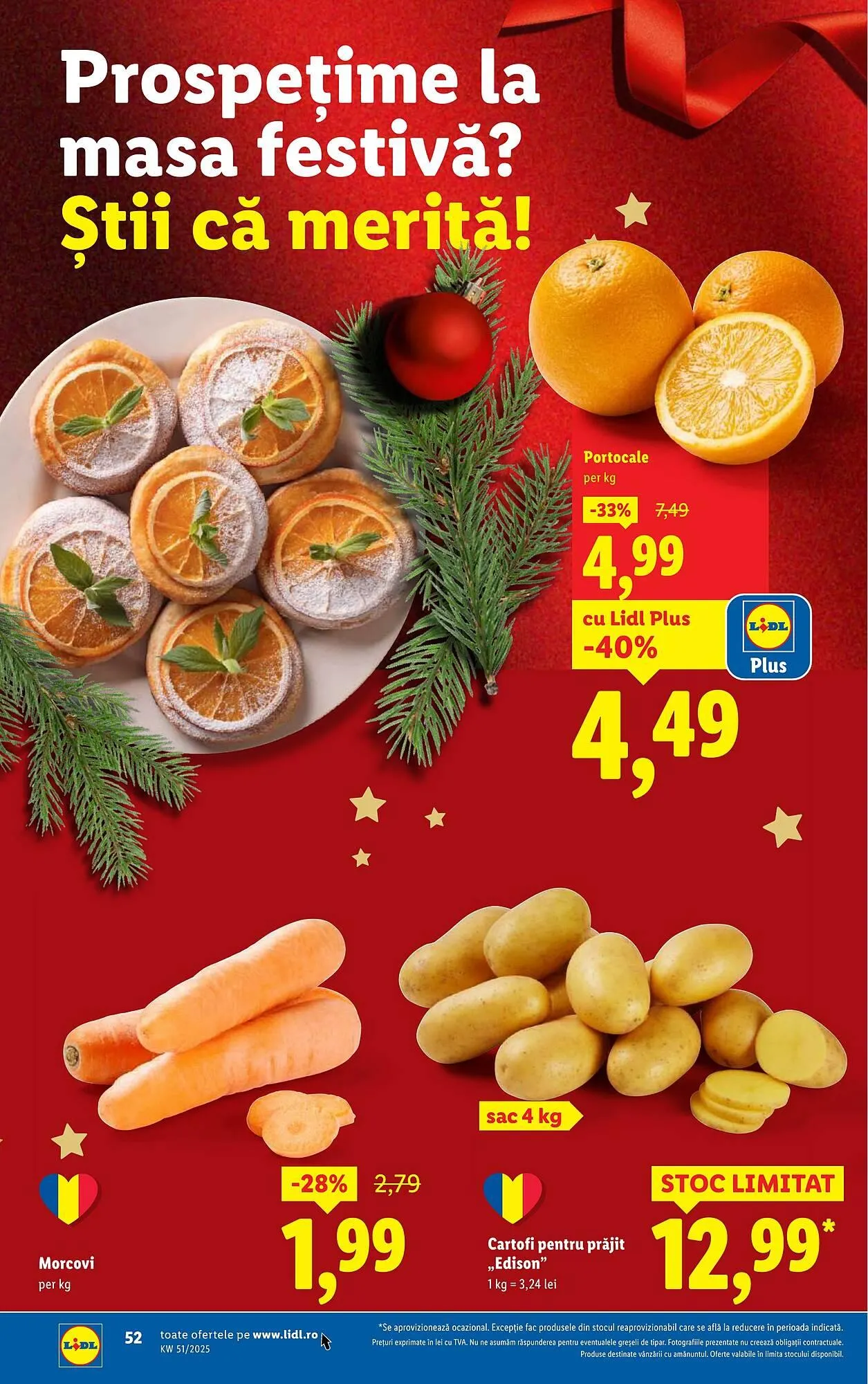 Catalog Catalog Lidl de la 15 decembrie până la 21 decembrie 2025 - Revista Pagina 52