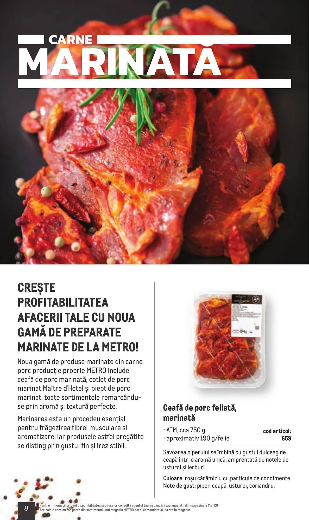 Catalog Metro catalog de la 20 iulie până la 31 decembrie 2023 - Revista Pagina 8