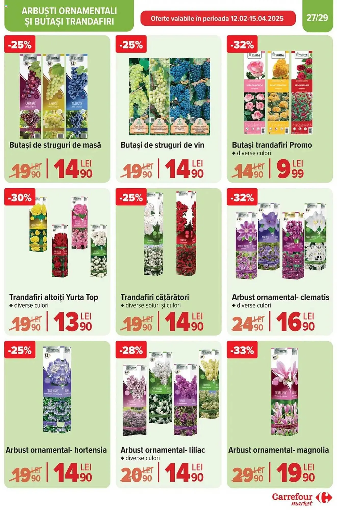 Catalog Catalog Carrefour Market de la 2 aprilie până la 13 aprilie 2025 - Revista Pagina 27