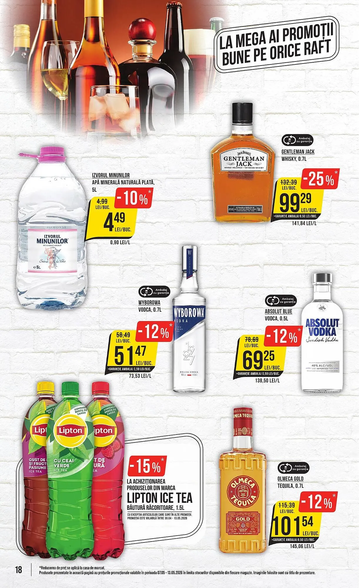 Catalog Catalog Mega Image de la 7 mai până la 13 mai 2026 - Revista Pagina 18