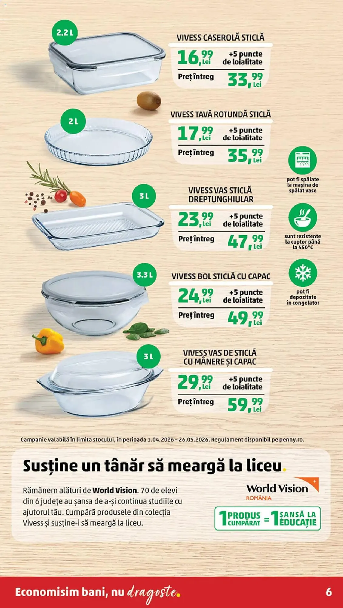 Catalog Catalog Penny de la 1 aprilie până la 7 aprilie 2026 - Revista Pagina 6