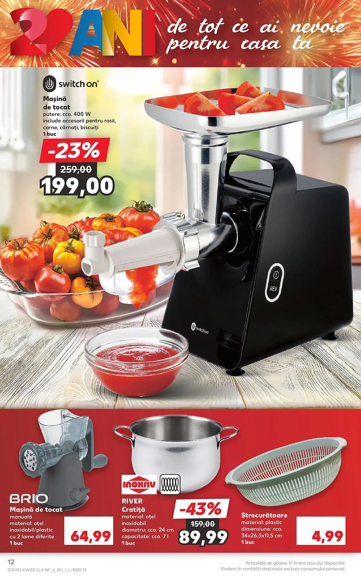 Catalog Catalog Kaufland de la 13 august până la 19 august 2025 - Revista Pagina 12