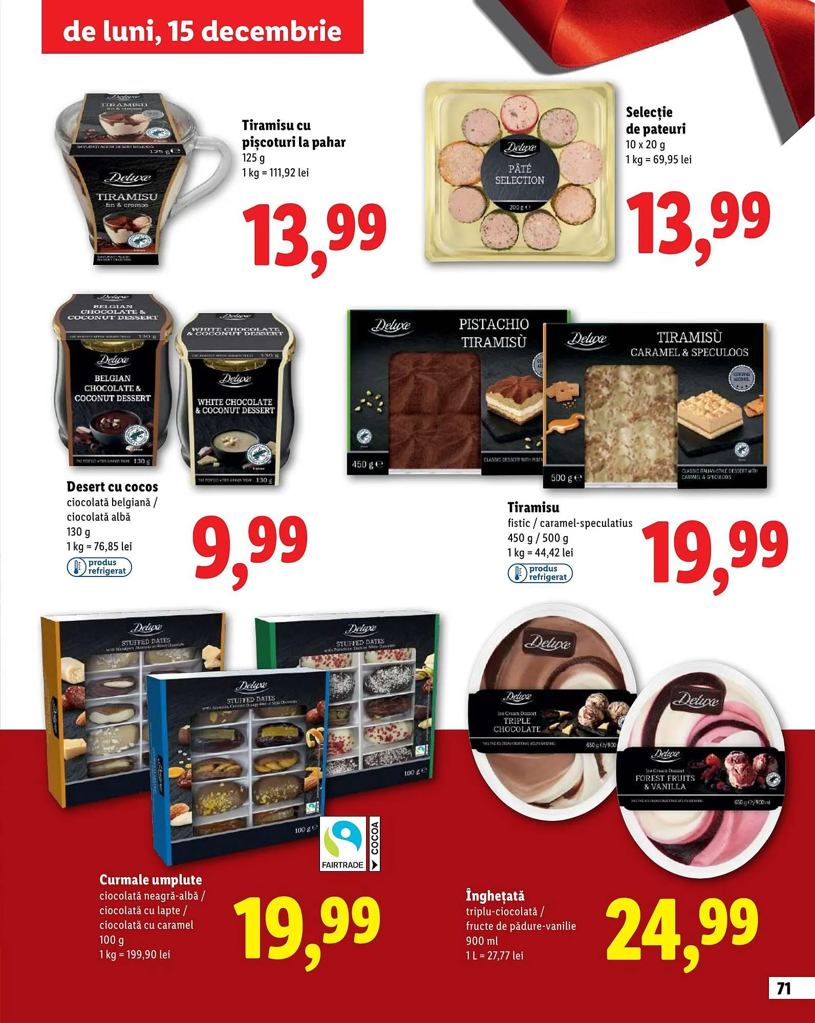 Catalog Catalog Lidl de la 15 octombrie până la 31 decembrie 2025 - Revista Pagina 71