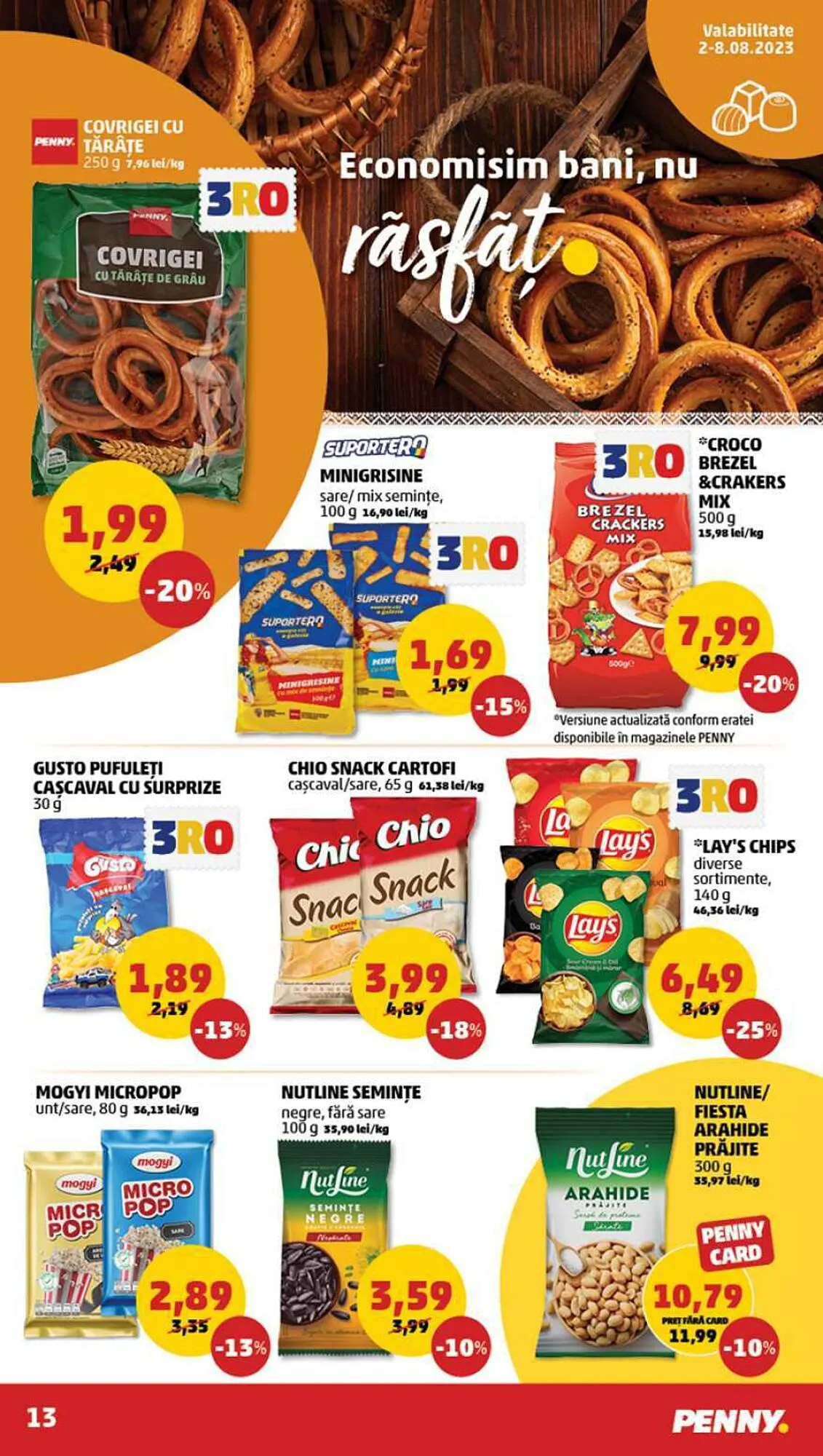 Catalog Penny catalog de la 2 august până la 8 august 2023 - Revista Pagina 13