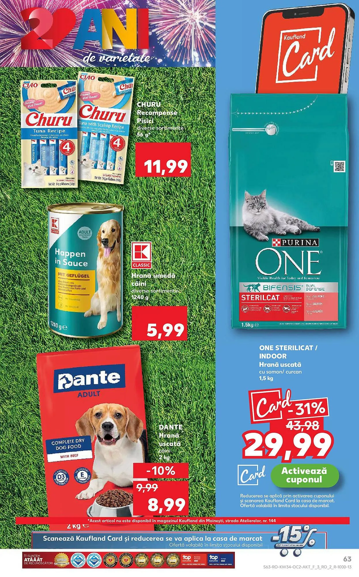 Catalog Catalog Kaufland de la 20 august până la 26 august 2025 - Revista Pagina 63