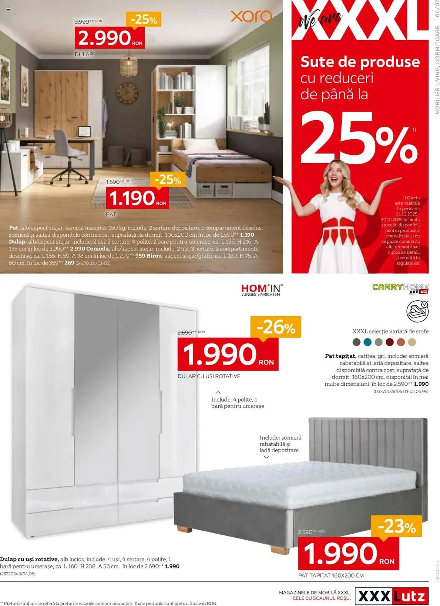 Catalog Catalog XXXLutz de la 5 octombrie până la 2 noiembrie 2025 - Revista Pagina 7