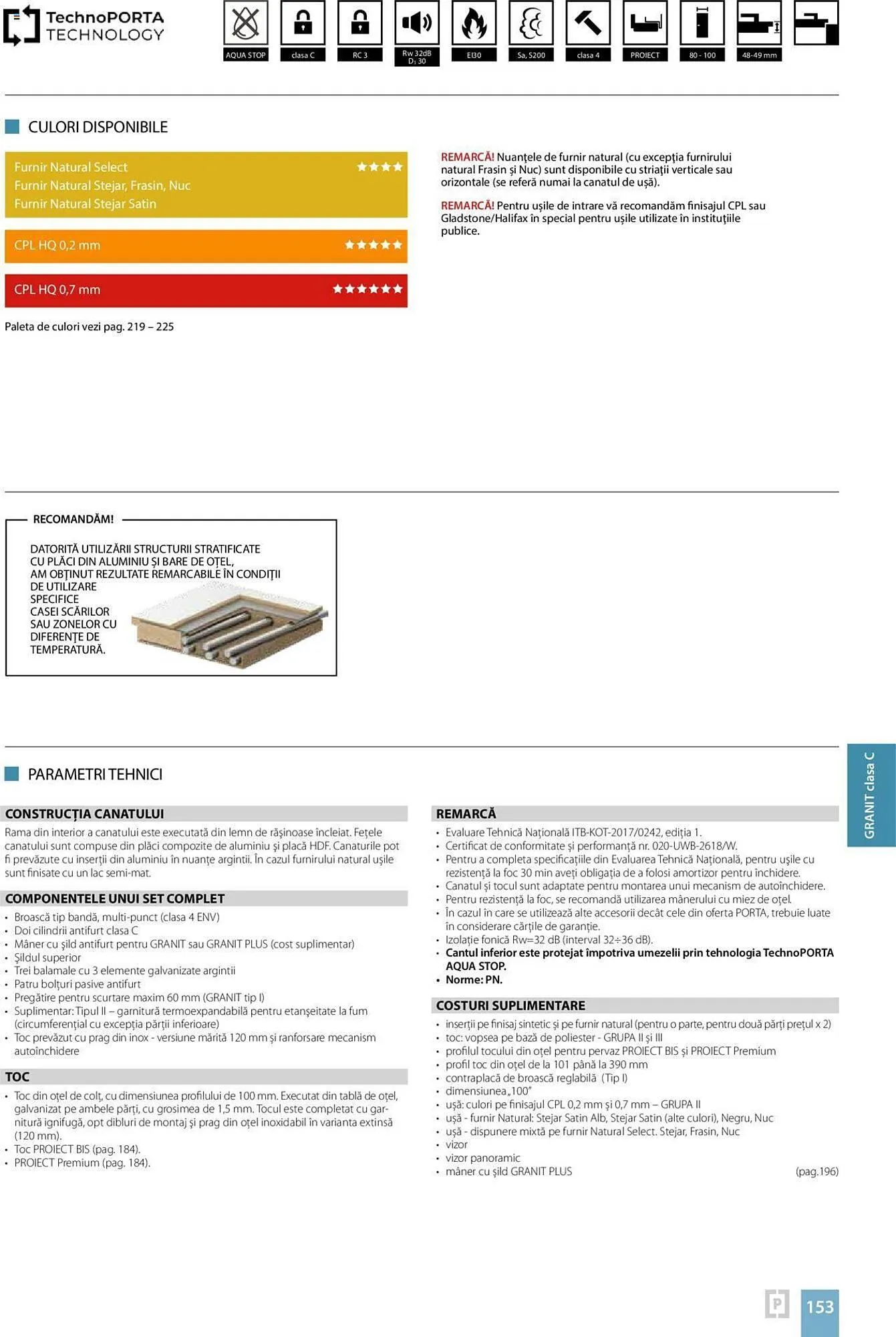Catalog Сatalog Proges de la 13 septembrie până la 31 decembrie 2024 - Revista Pagina 153