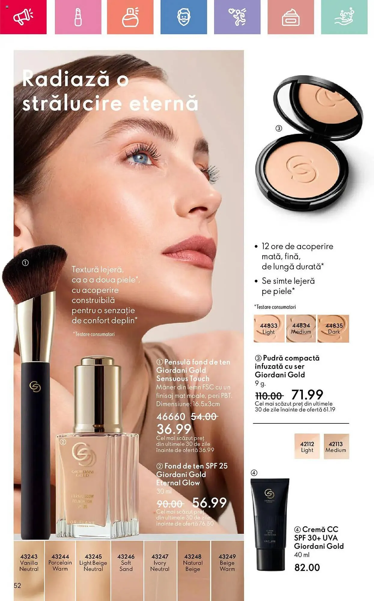 Catalog Catalog Oriflame de la 19 ianuarie până la 8 februarie 2025 - Revista Pagina 52