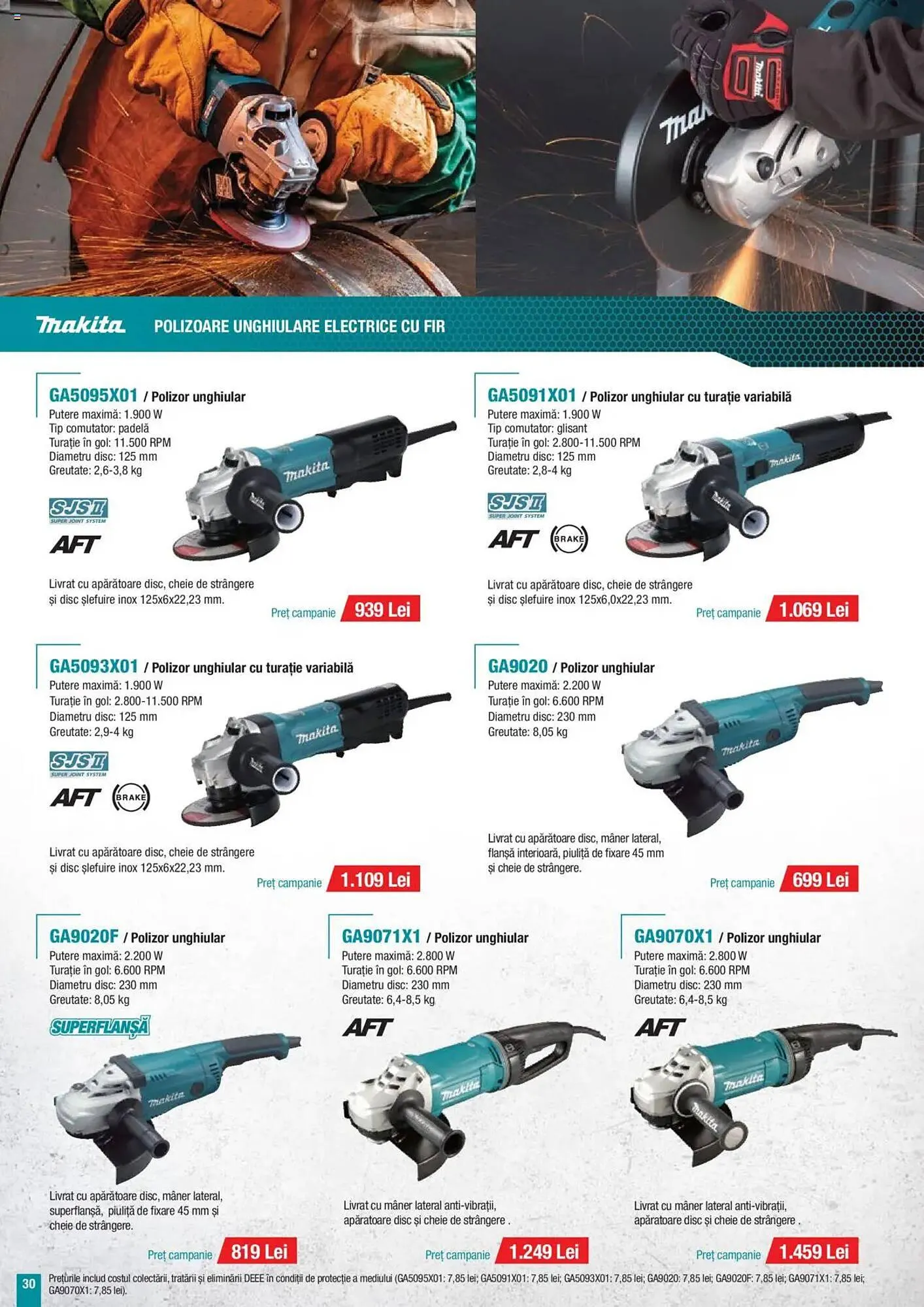 Catalog Catalog Makita de la 8 ianuarie până la 31 martie 2025 - Revista Pagina 62