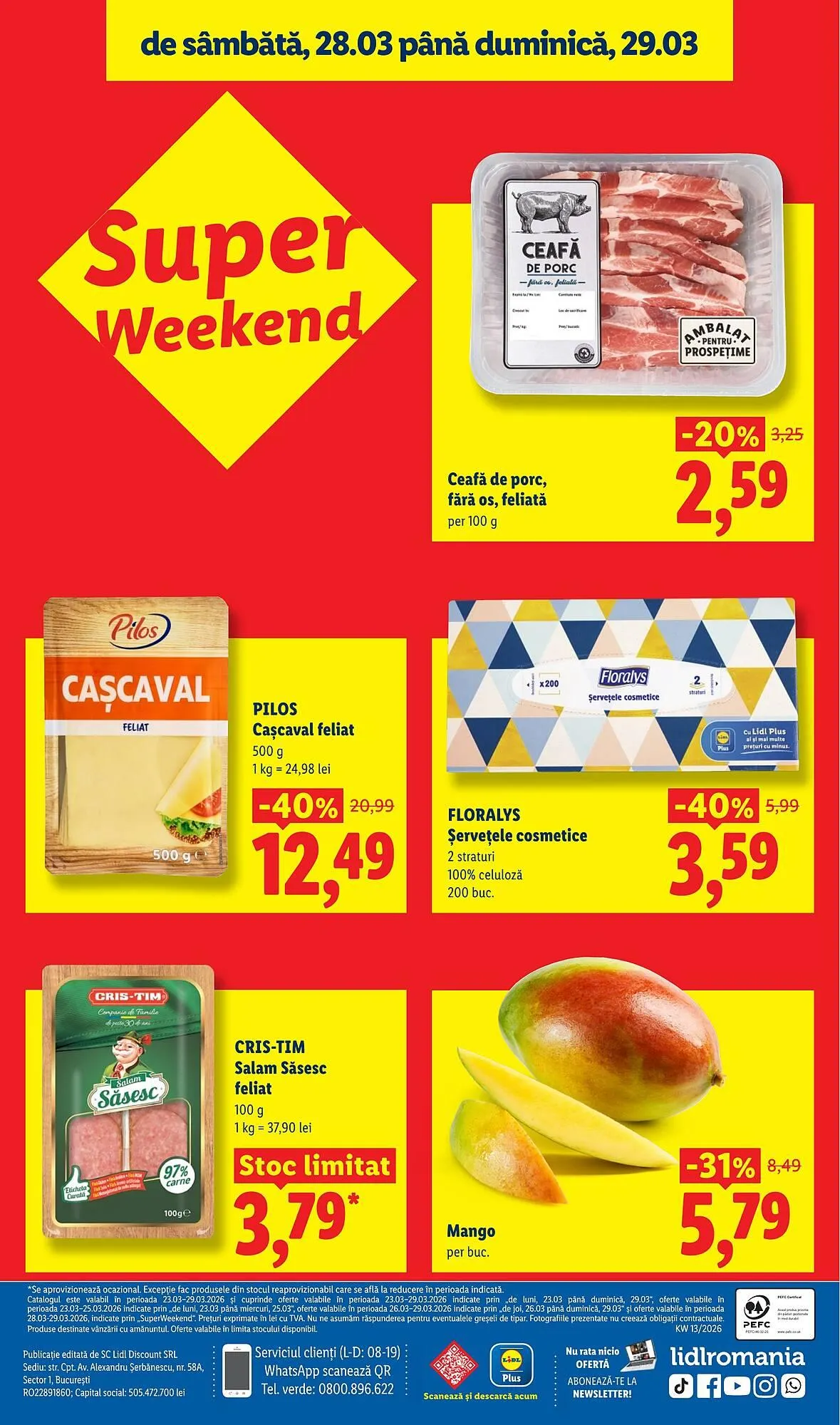 Catalog Catalog Lidl de la 23 martie până la 29 martie 2026 - Revista Pagina 92