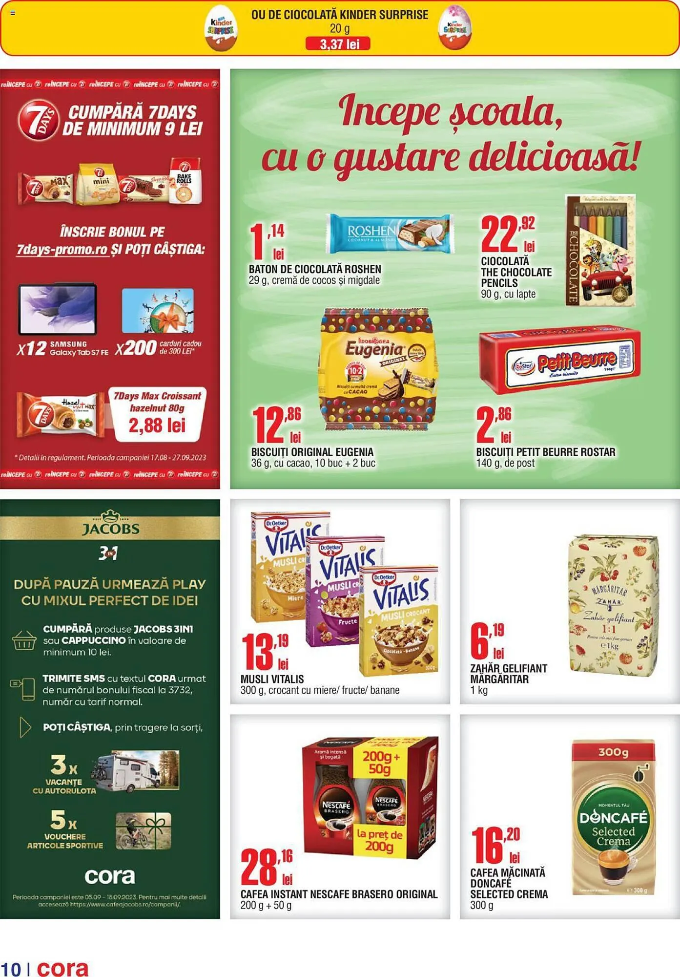 Catalog Cora catalog de la 5 septembrie până la 18 septembrie 2023 - Revista Pagina 10