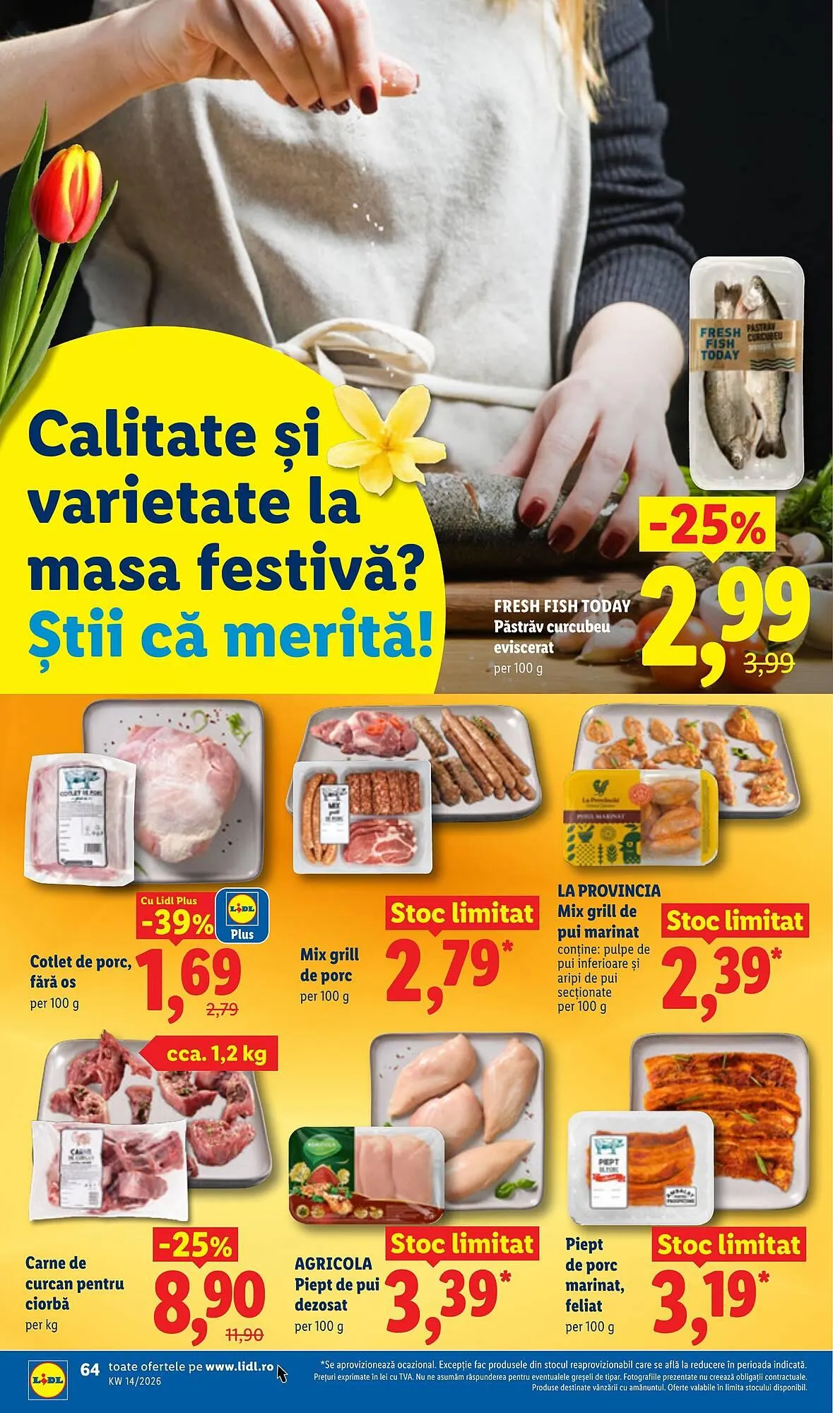 Catalog Catalog Lidl de la 30 martie până la 5 aprilie 2026 - Revista Pagina 64