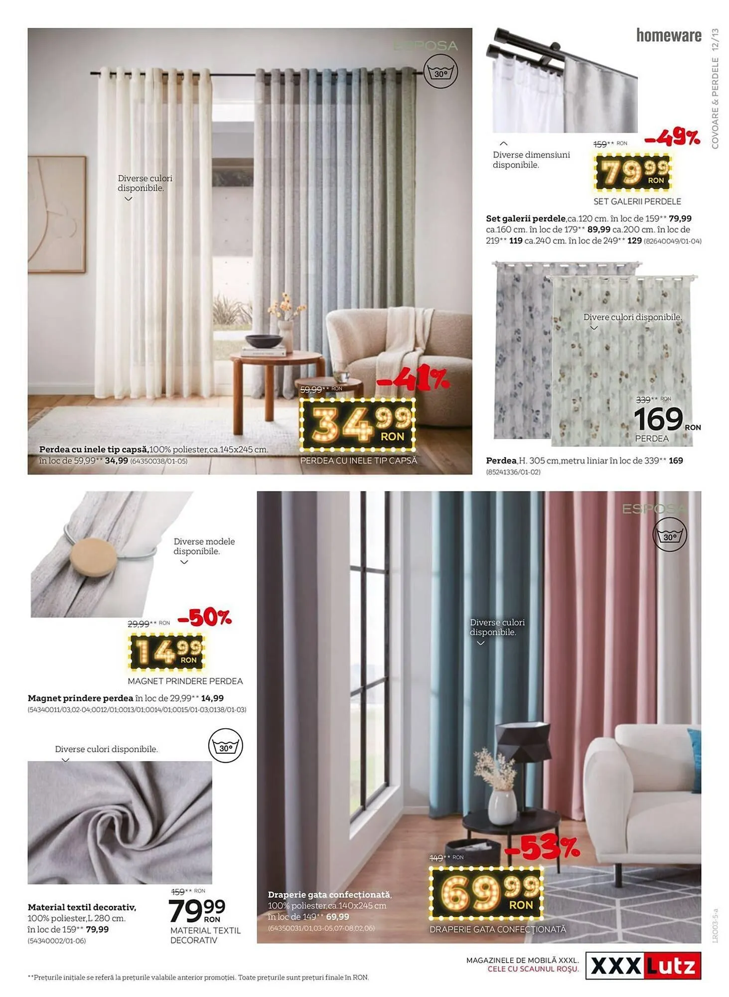 Catalog Catalog XXXLutz de la 3 martie până la 30 martie 2025 - Revista Pagina 13