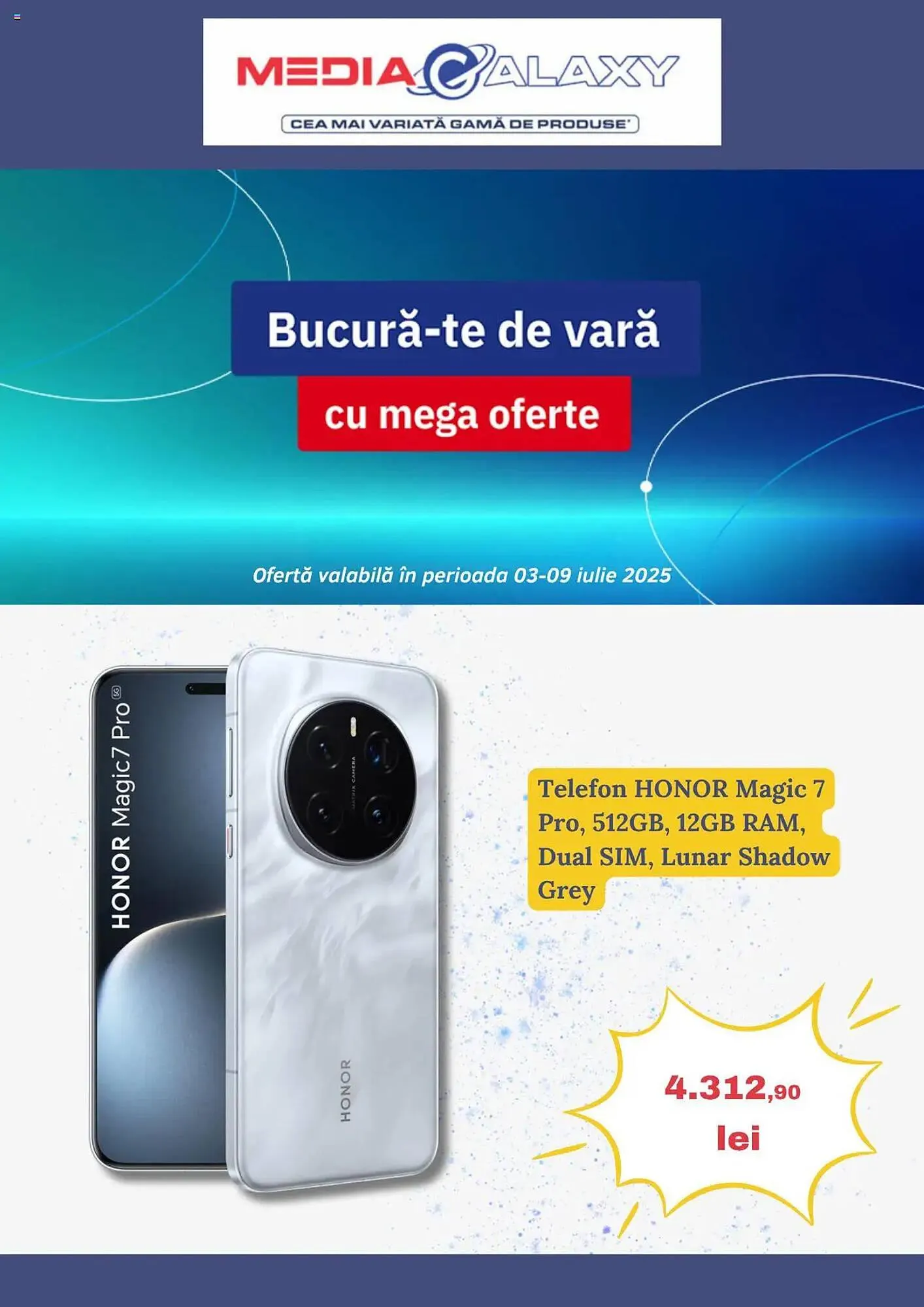 Catalog Catalog Media Galaxy de la 2 iulie până la 9 iulie 2025 - Revista Pagina 1
