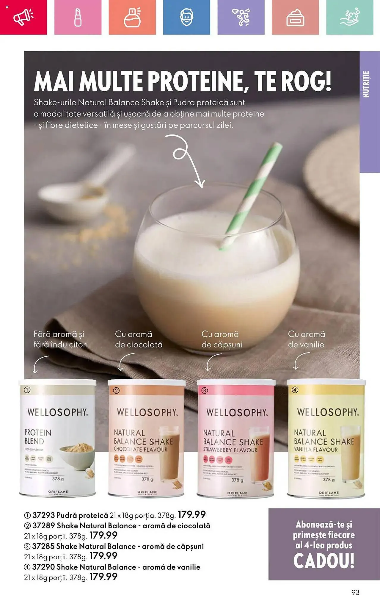 Catalog Catalog Oriflame de la 23 martie până la 12 aprilie 2025 - Revista Pagina 93