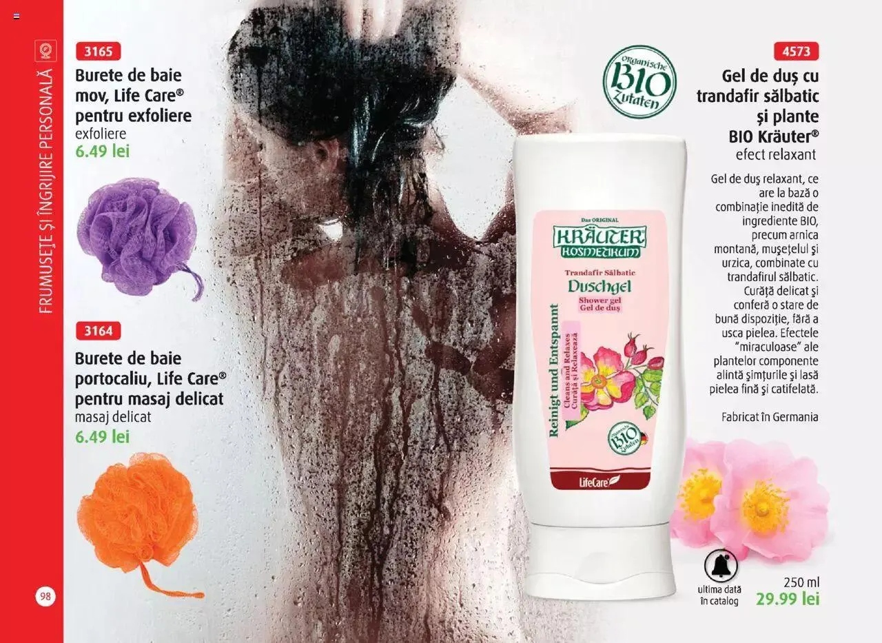 Catalog Catalog Life Care primavara-vara 2023 de la 1 martie până la 31 decembrie 2023 - Revista Pagina 100