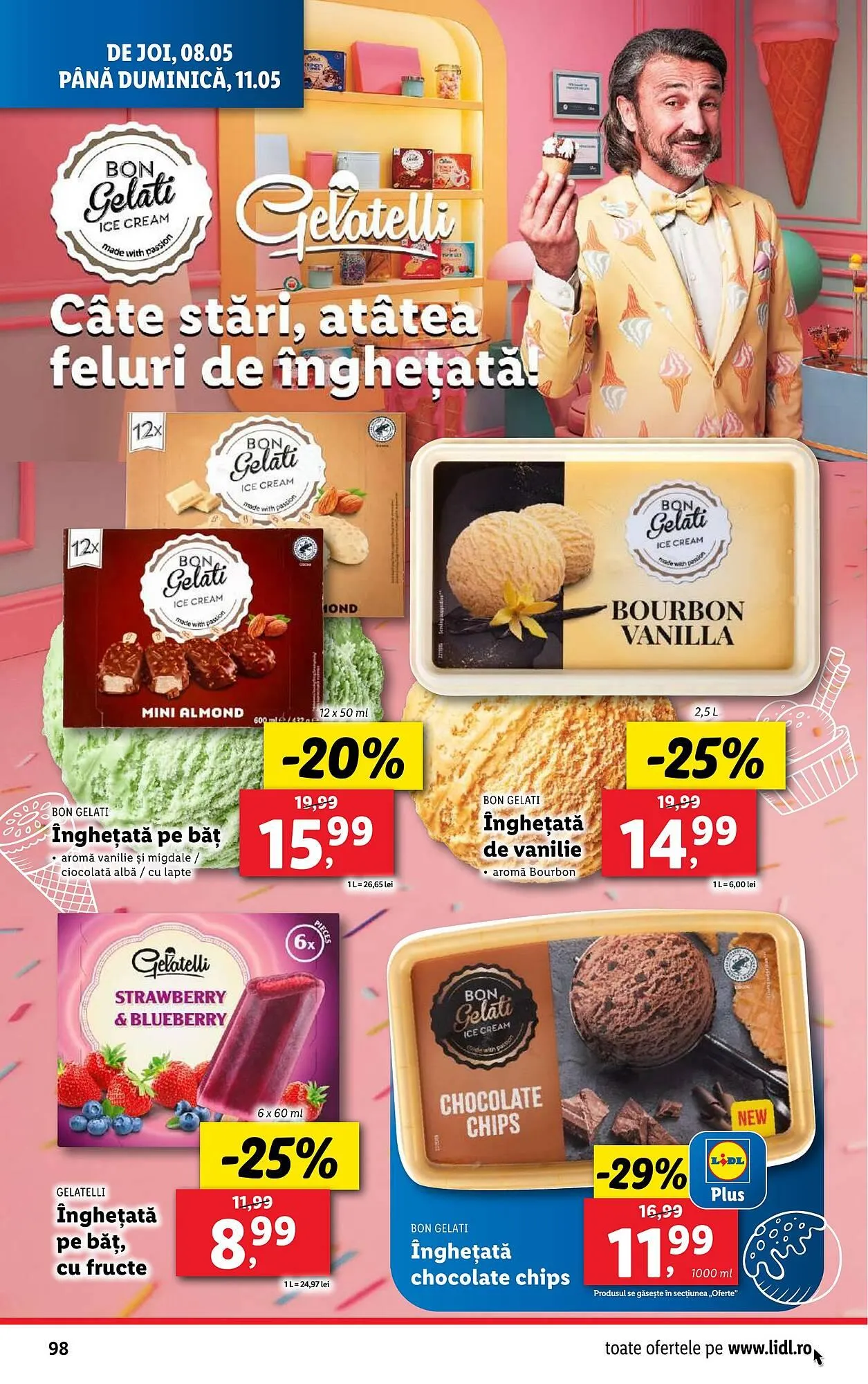 Catalog Catalog Lidl de la 5 mai până la 11 mai 2025 - Revista Pagina 98