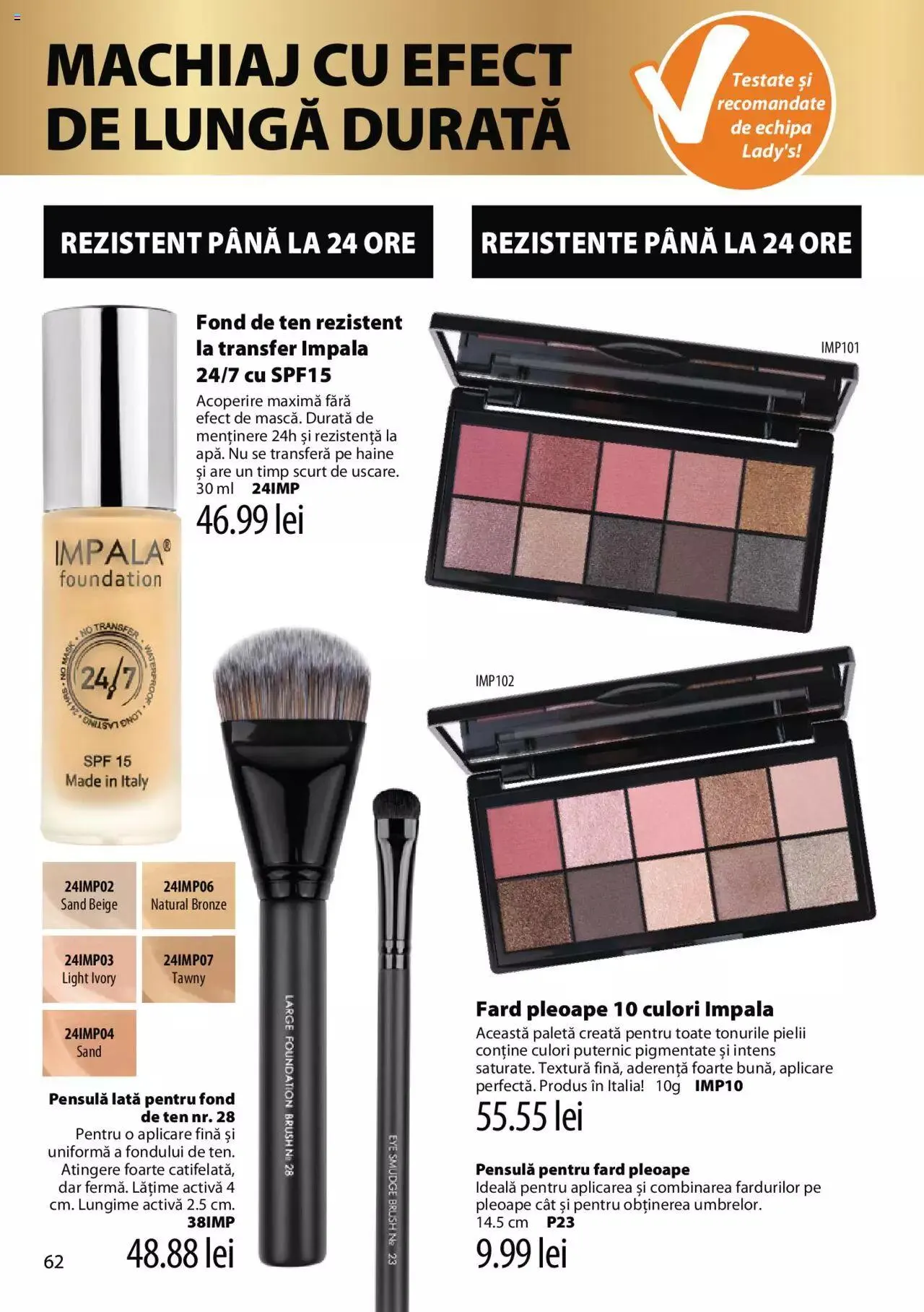 Catalog Catalog Lady’s de la 2 martie până la 31 decembrie 2023 - Revista Pagina 62