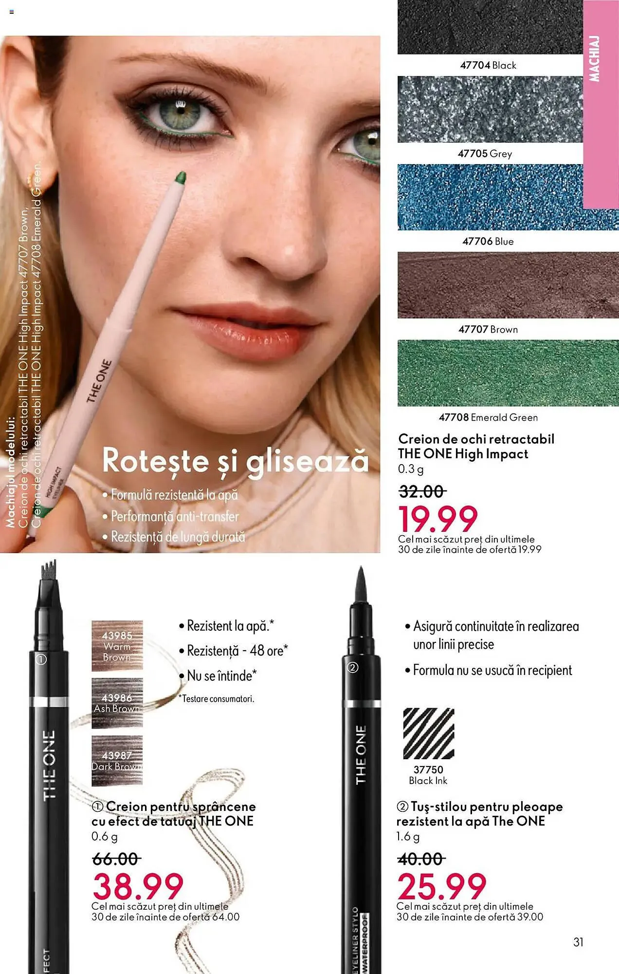 Catalog Catalog Oriflame de la 22 octombrie până la 11 noiembrie 2025 - Revista Pagina 31