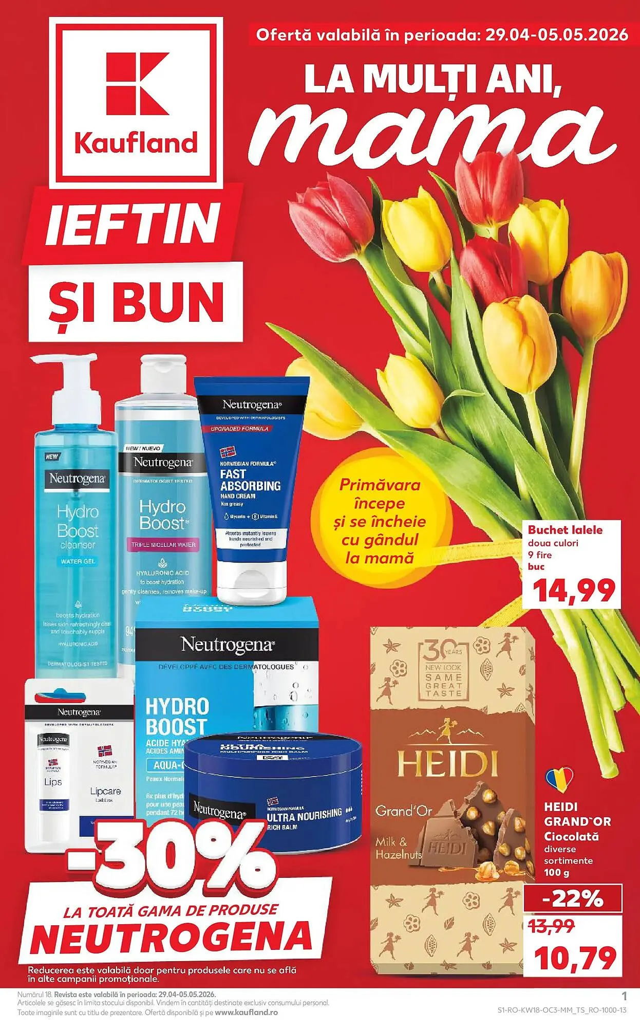 Catalog Catalog Kaufland de la 29 aprilie până la 5 mai 2026 - Revista Pagina 1