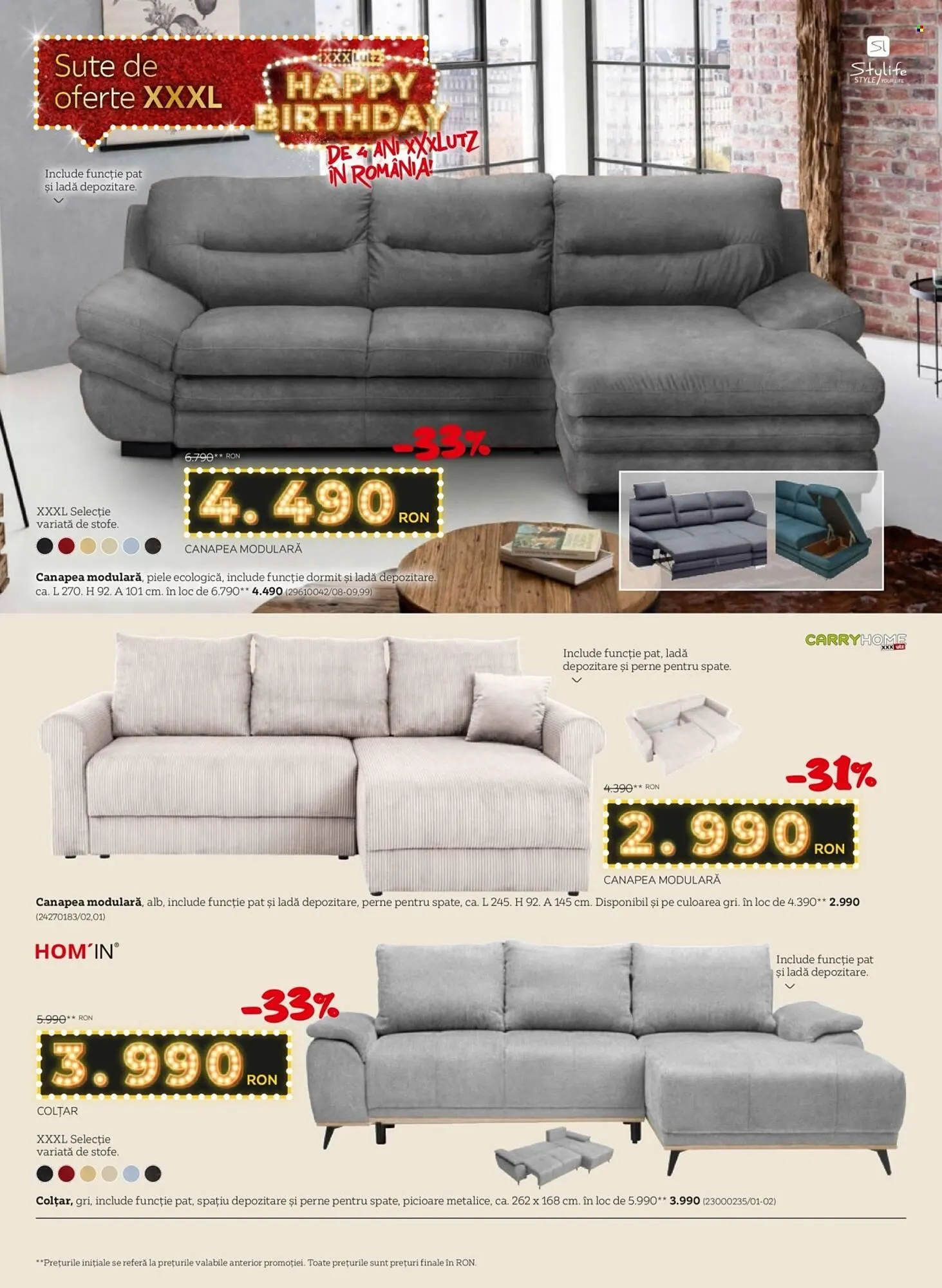 Catalog Catalog XXXLutz de la 14 aprilie până la 4 mai 2025 - Revista Pagina 6