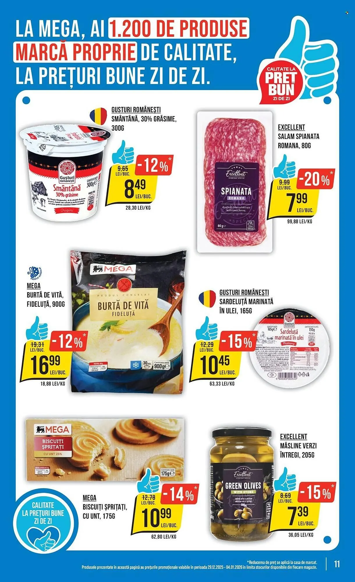 Catalog Catalog Mega Image de la 29 decembrie până la 4 ianuarie 2026 - Revista Pagina 11