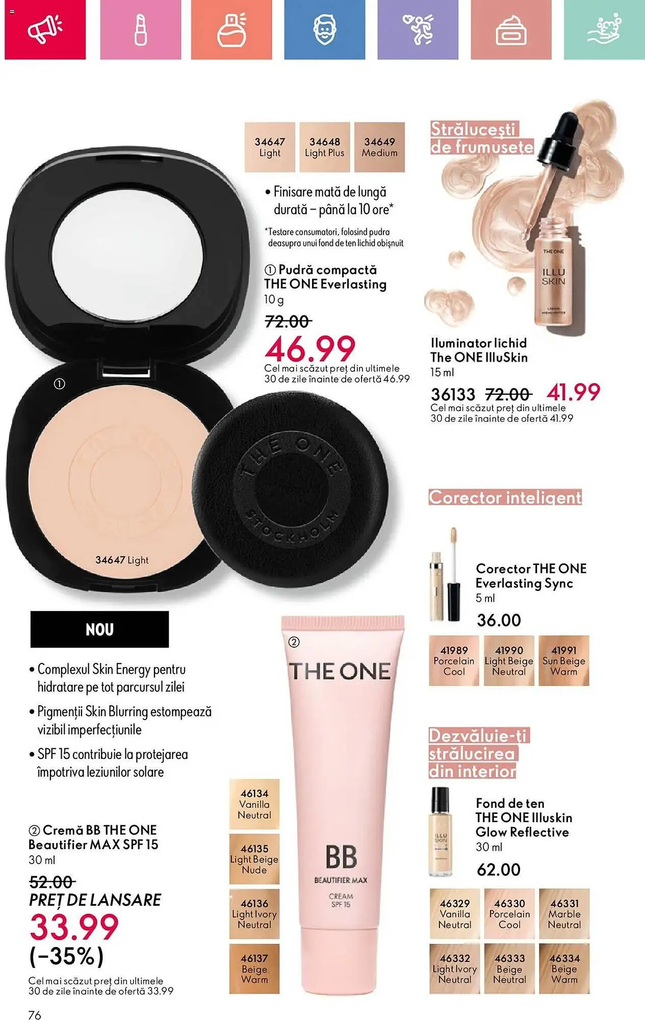 Catalog Catalog Oriflame de la 26 iulie până la 19 august 2025 - Revista Pagina 76