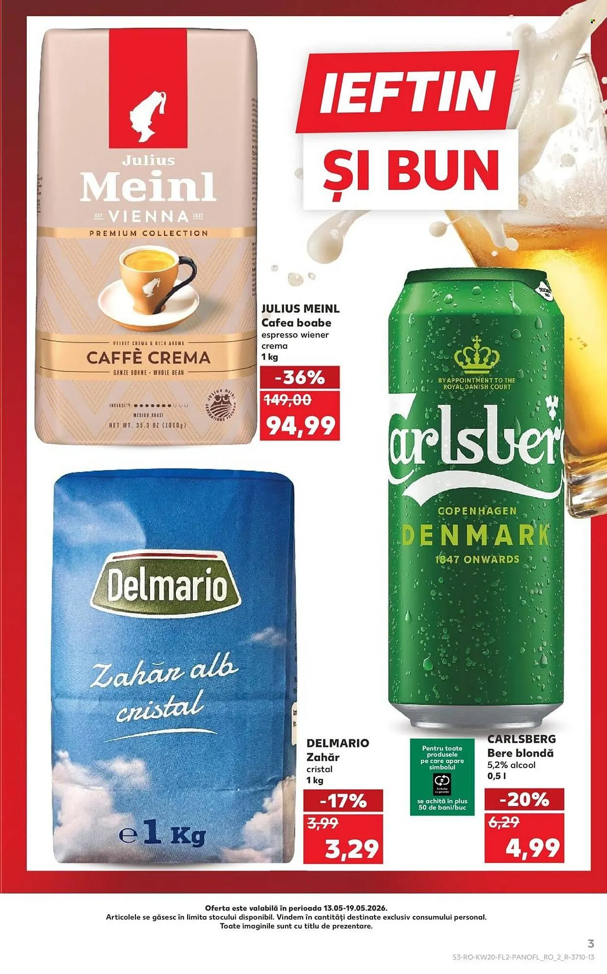 Catalog Catalog Kaufland de la 13 mai până la 19 mai 2026 - Revista Pagina 3