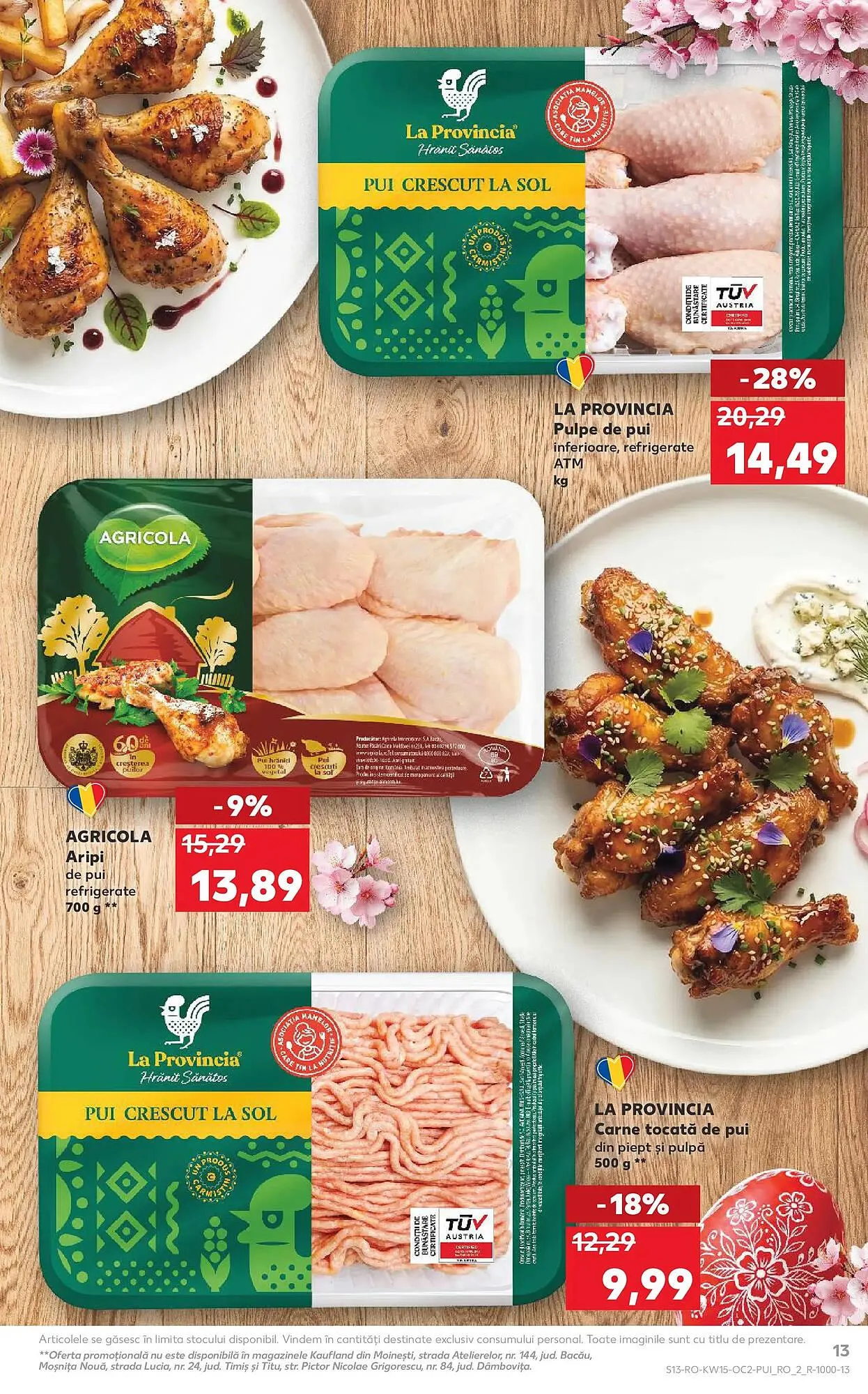 Catalog Catalog Kaufland de la 8 aprilie până la 14 aprilie 2026 - Revista Pagina 13