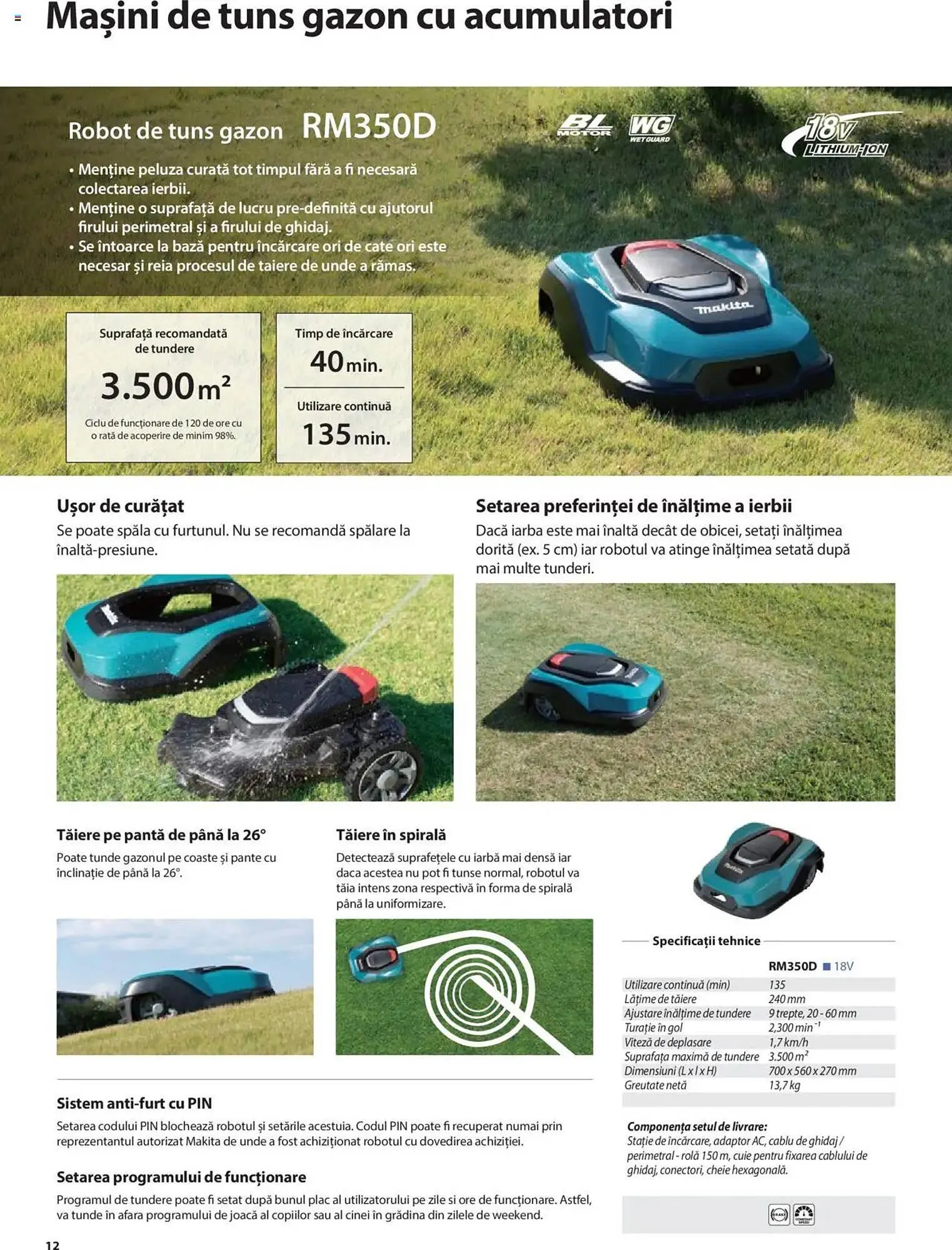 Catalog Catalog Makita de la 8 ianuarie până la 31 decembrie 2025 - Revista Pagina 12