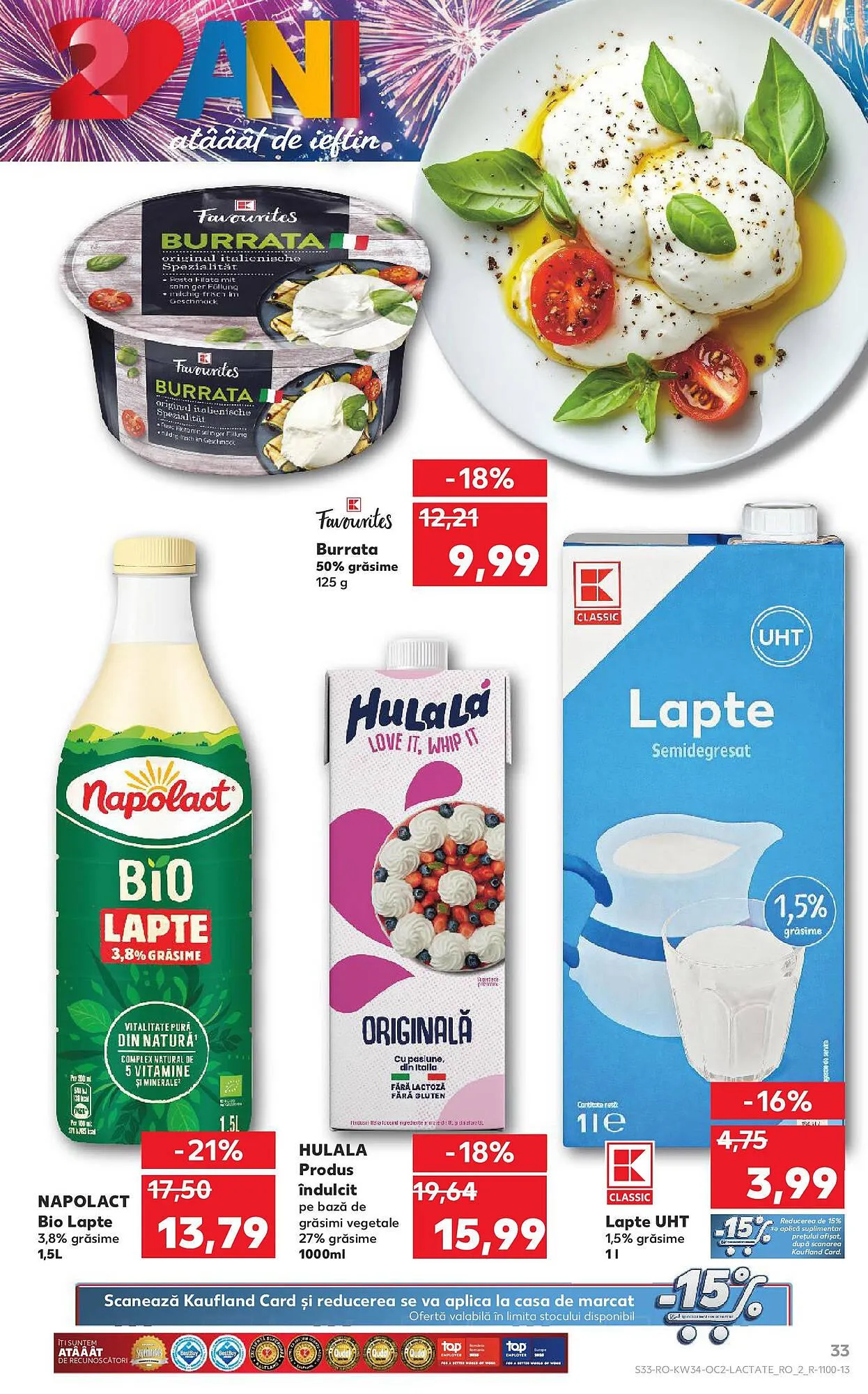 Catalog Catalog Kaufland de la 20 august până la 26 august 2025 - Revista Pagina 33