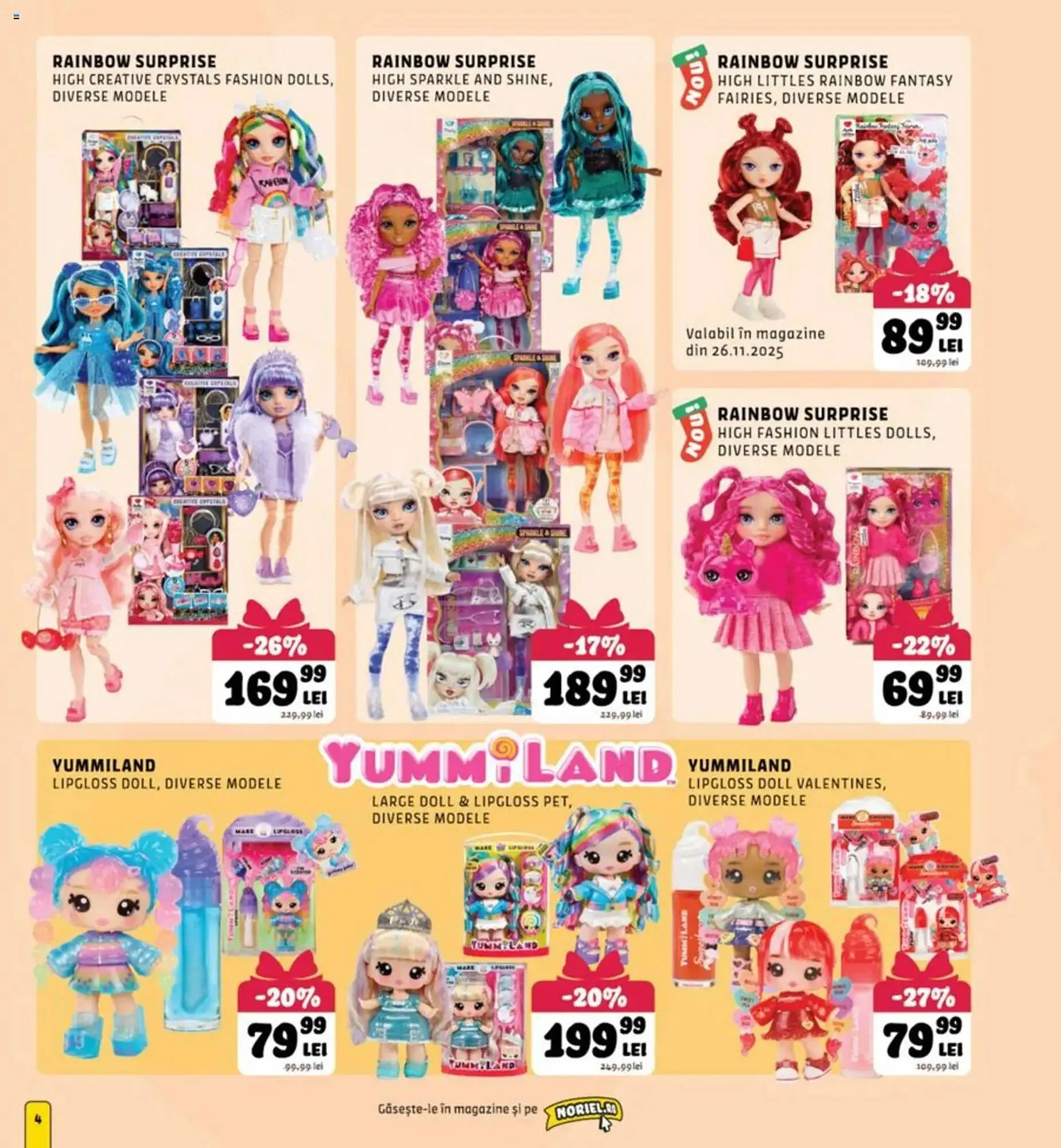Catalog Magazine Noriel de la 16 noiembrie până la 23 decembrie 2025 - Revista Pagina 4