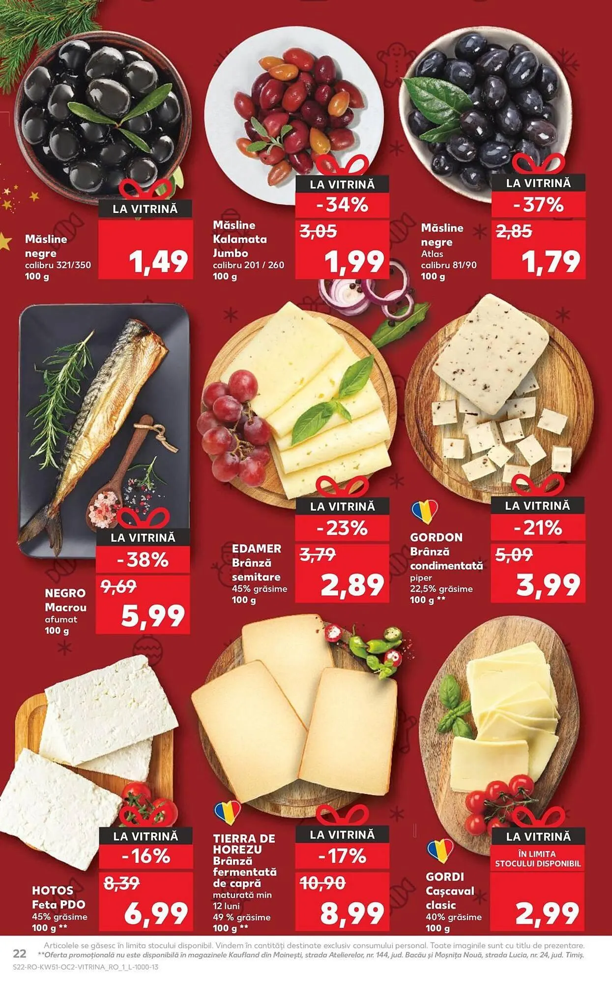 Catalog Catalog Kaufland de la 17 decembrie până la 23 decembrie 2025 - Revista Pagina 22