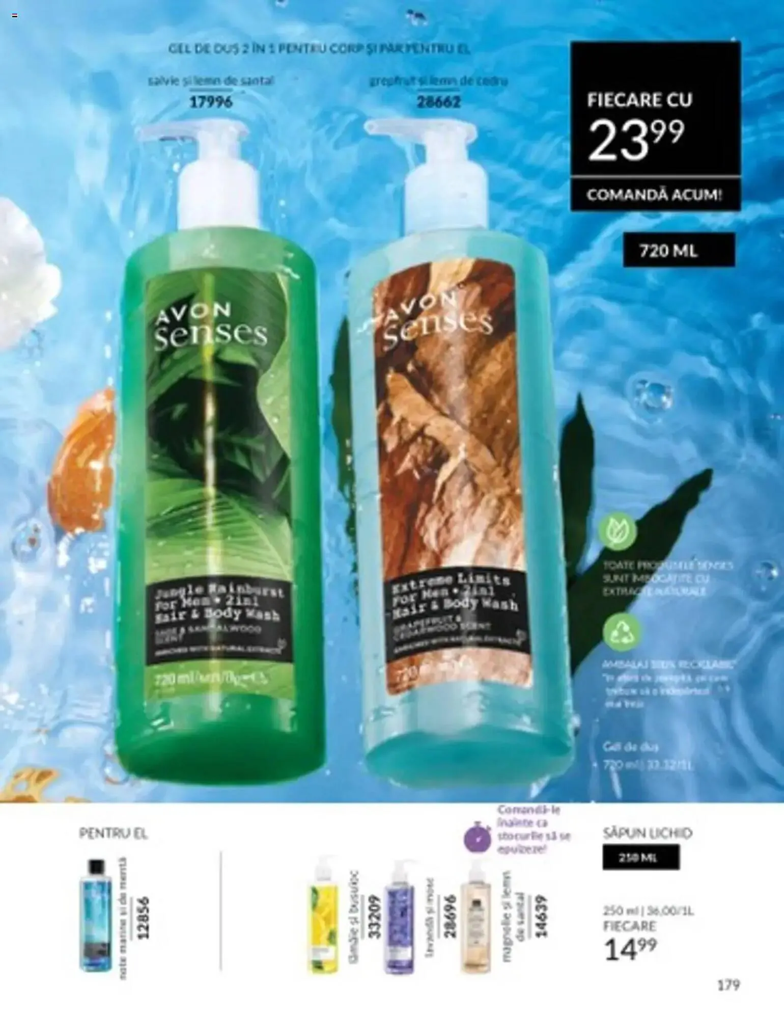 Catalog Catalog Avon de la 1 martie până la 31 martie 2025 - Revista Pagina 179