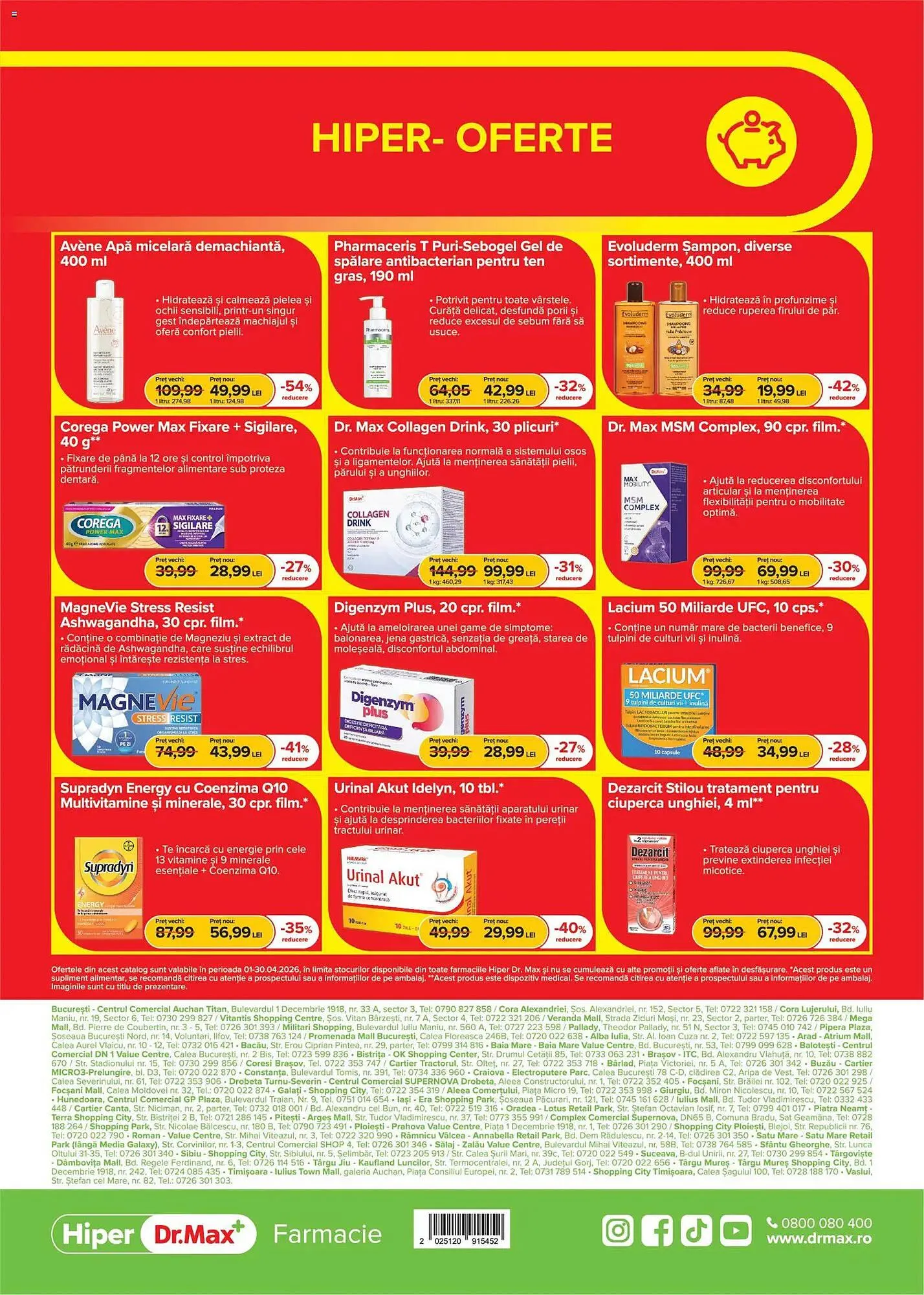 Catalog Catalog Dr.Max de la 1 aprilie până la 30 aprilie 2026 - Revista Pagina 8