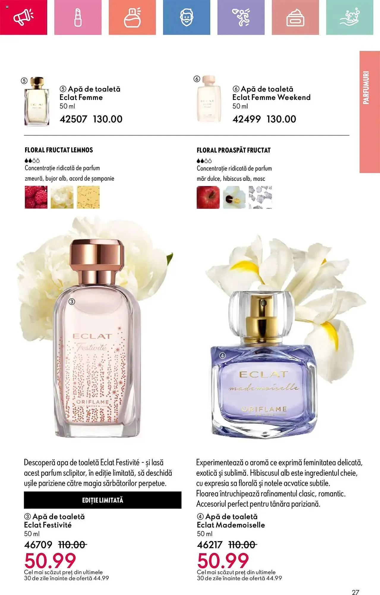 Catalog Catalog Oriflame de la 13 aprilie până la 3 mai 2025 - Revista Pagina 27