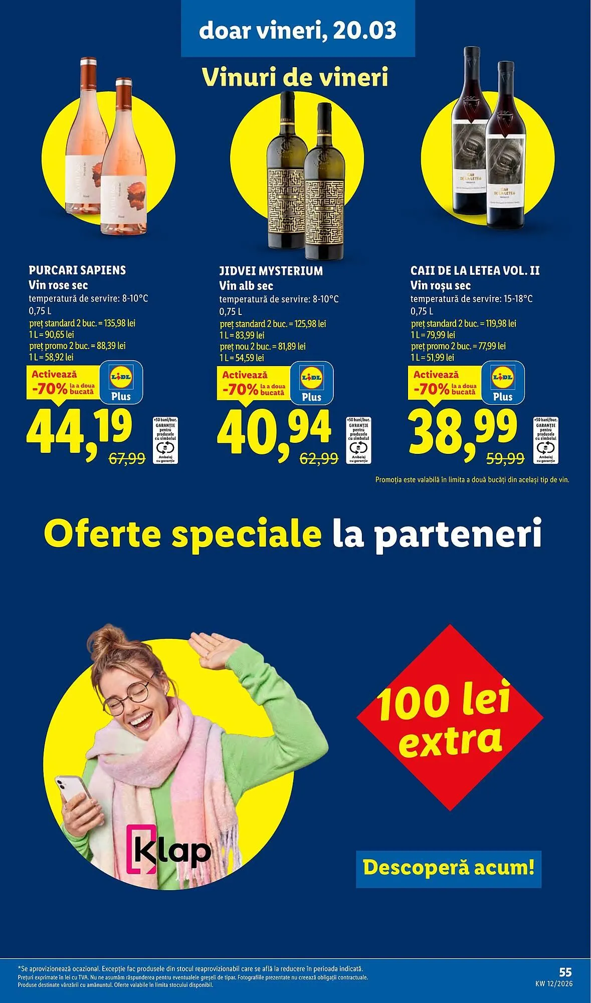 Catalog Catalog Lidl de la 16 martie până la 22 martie 2026 - Revista Pagina 55