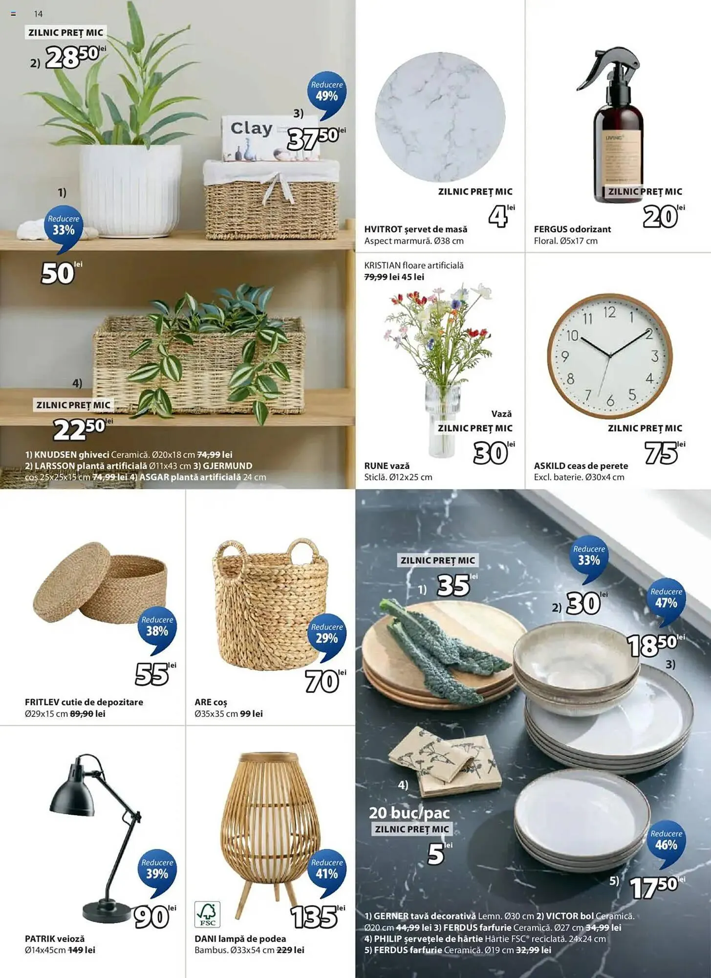 Catalog Catalog JYSK de la 4 august până la 26 august 2025 - Revista Pagina 14