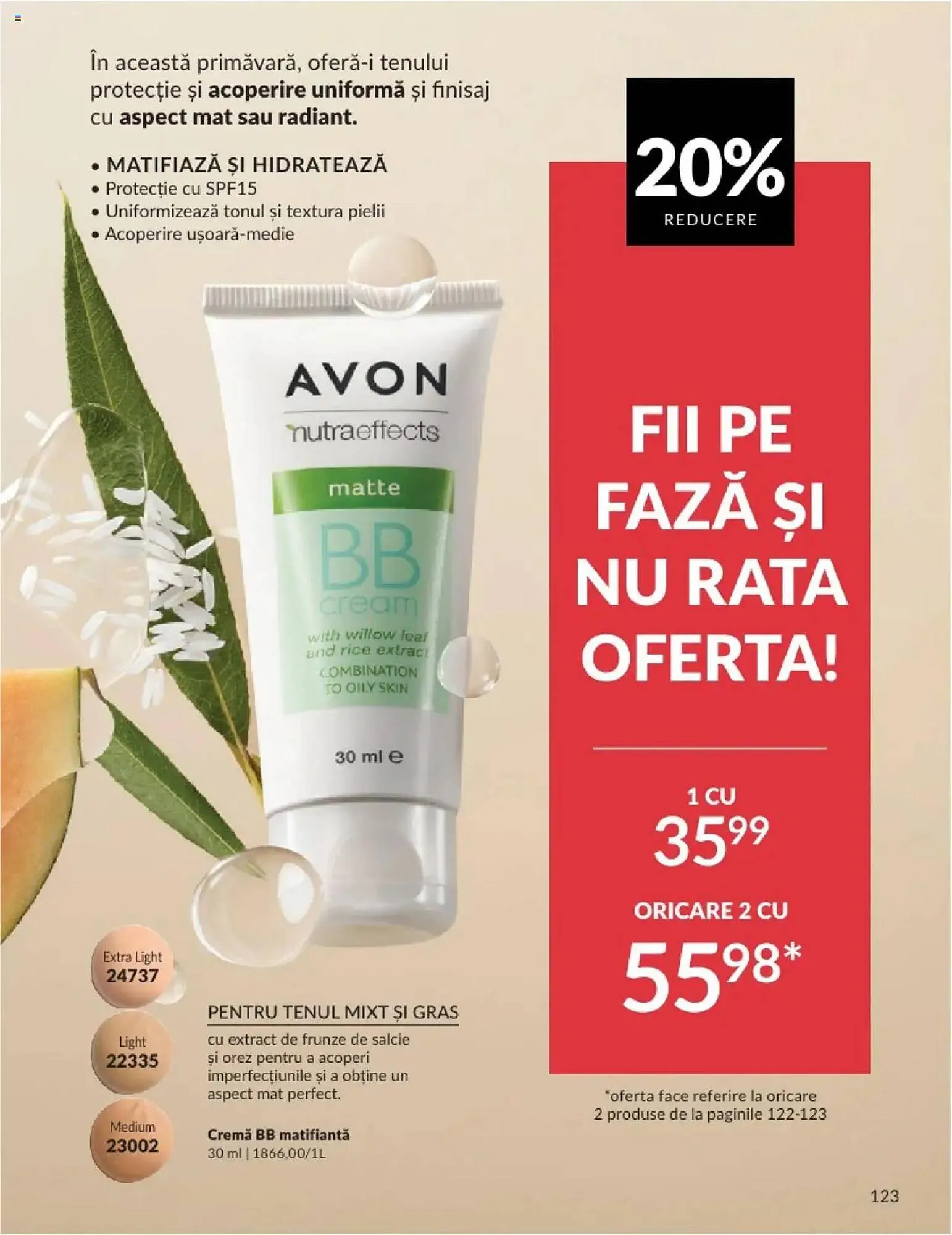 Catalog Catalog Avon de la 1 aprilie până la 30 aprilie 2025 - Revista Pagina 123