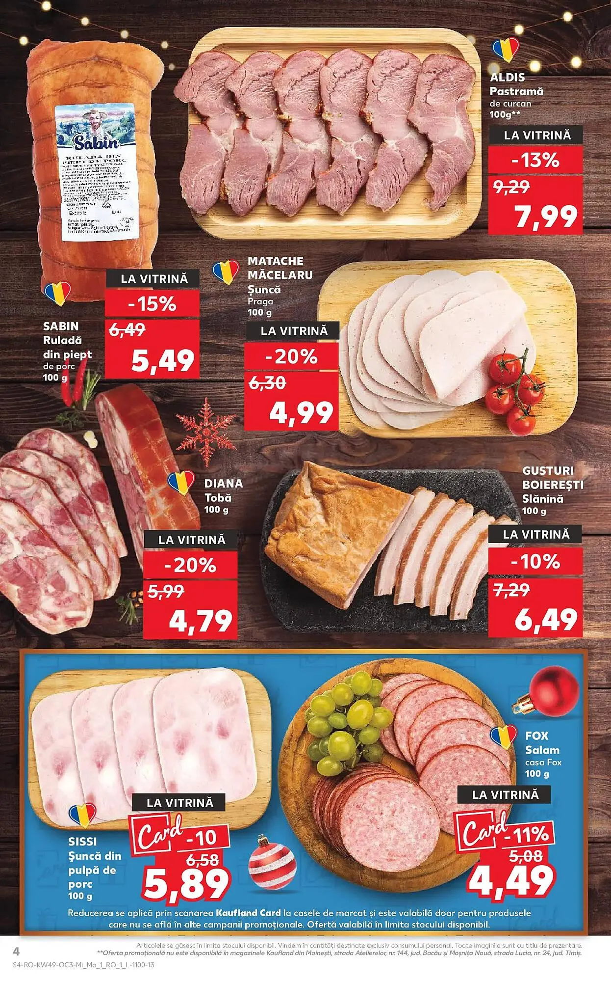Catalog Catalog Kaufland de la 3 decembrie până la 9 decembrie 2025 - Revista Pagina 4