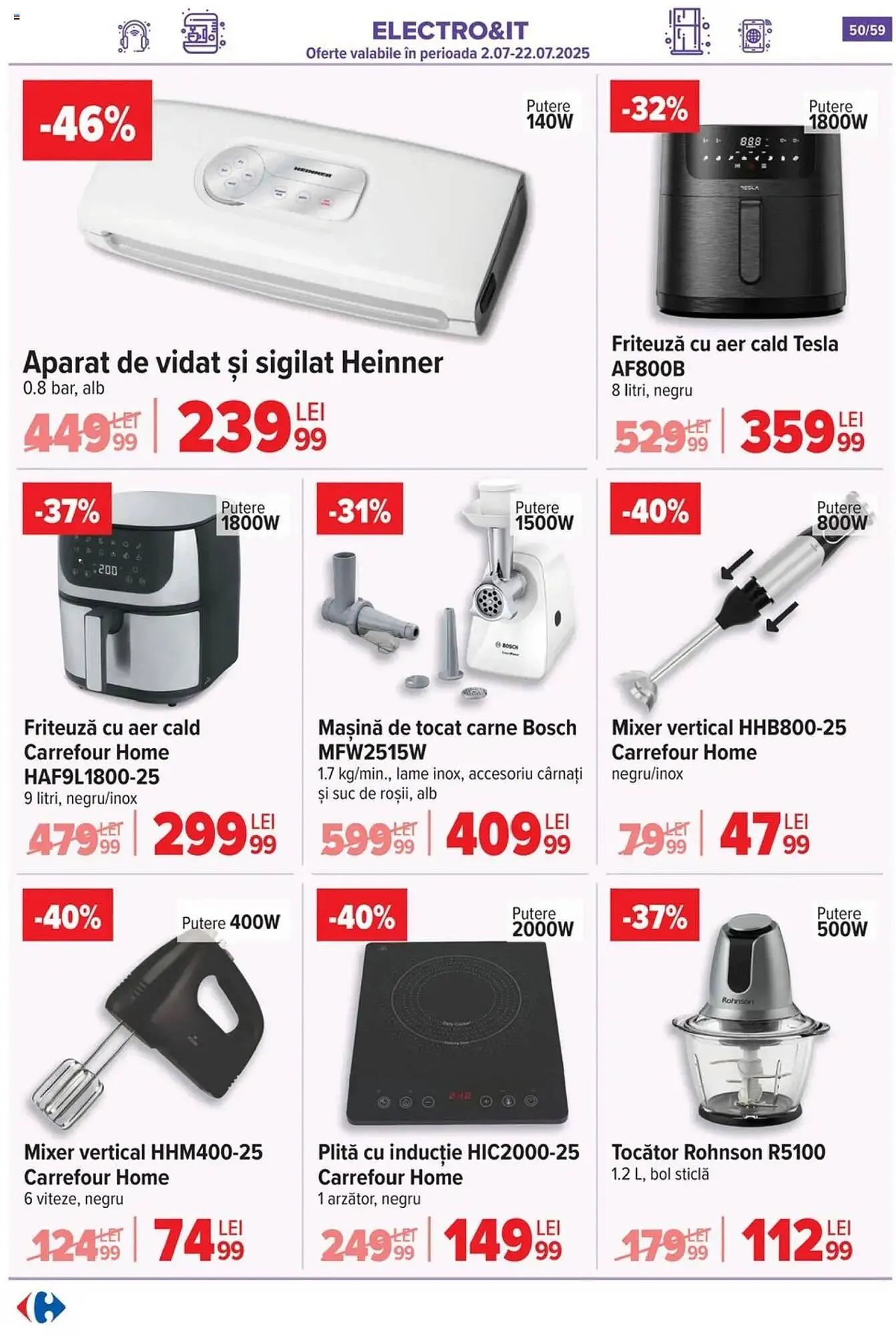 Catalog Catalog Carrefour de la 1 iulie până la 8 iulie 2025 - Revista Pagina 50