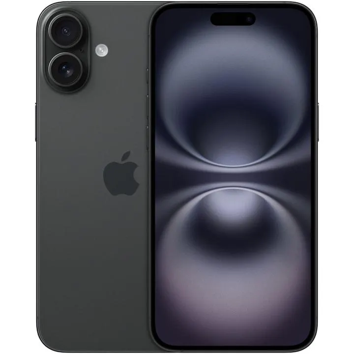 Telefon mobil Apple iPhone 16 Plus, 128GB, 5G, Black