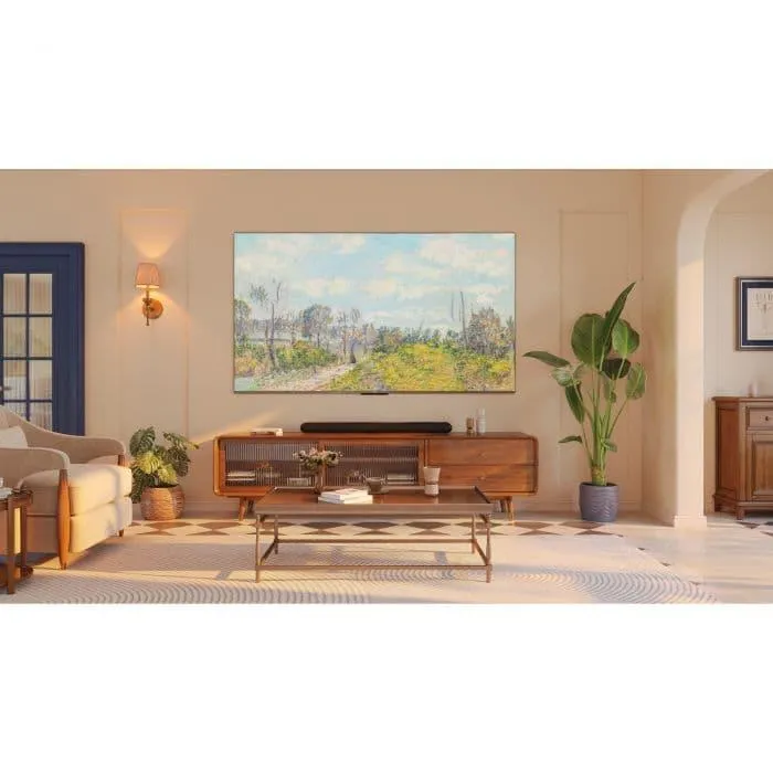 Televizor Smart TCL 50T7B, 126 cm, 4K UHD, QLED, HDR, Seria T7B, Clasa F