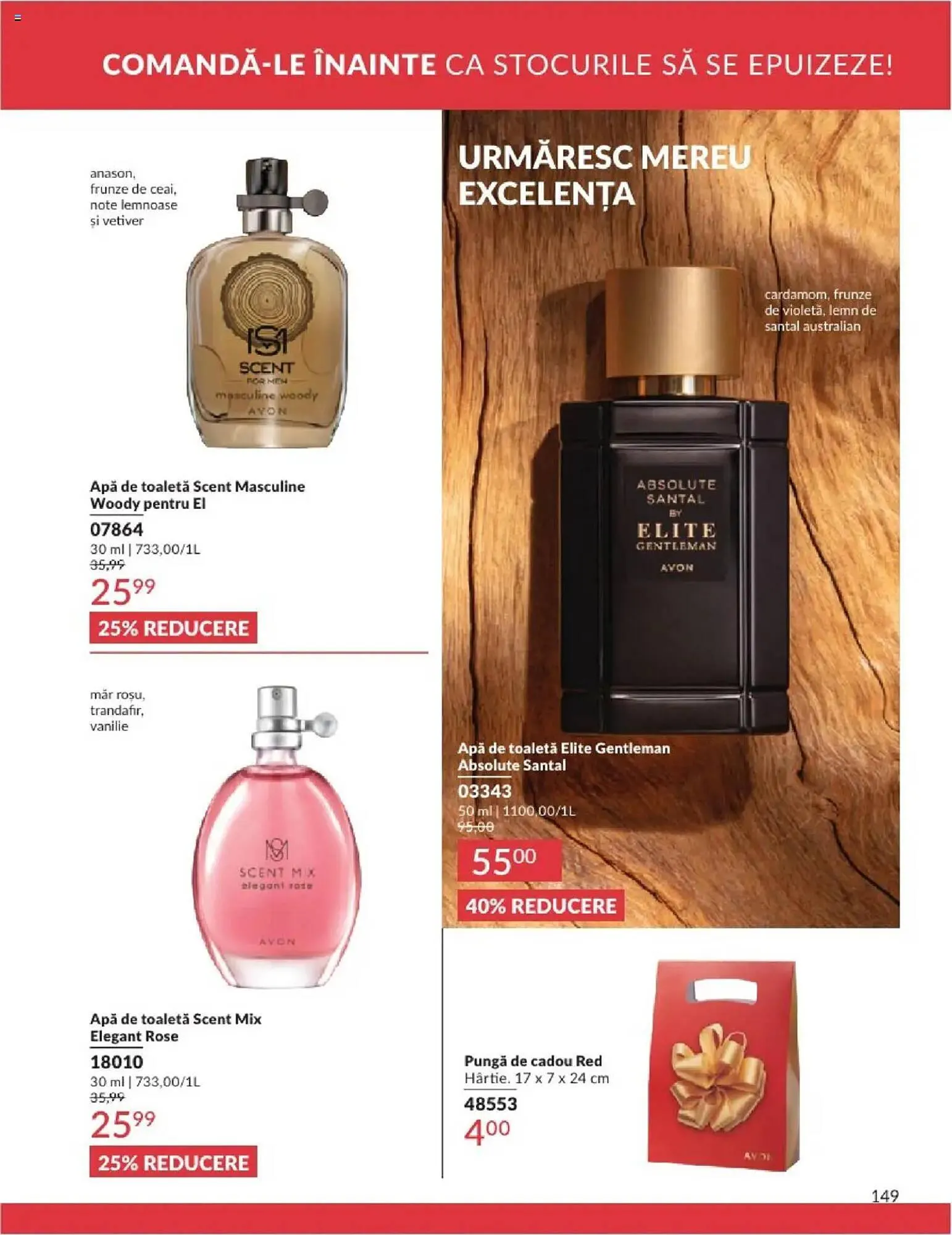 Catalog Catalog Avon de la 1 aprilie până la 30 aprilie 2025 - Revista Pagina 149