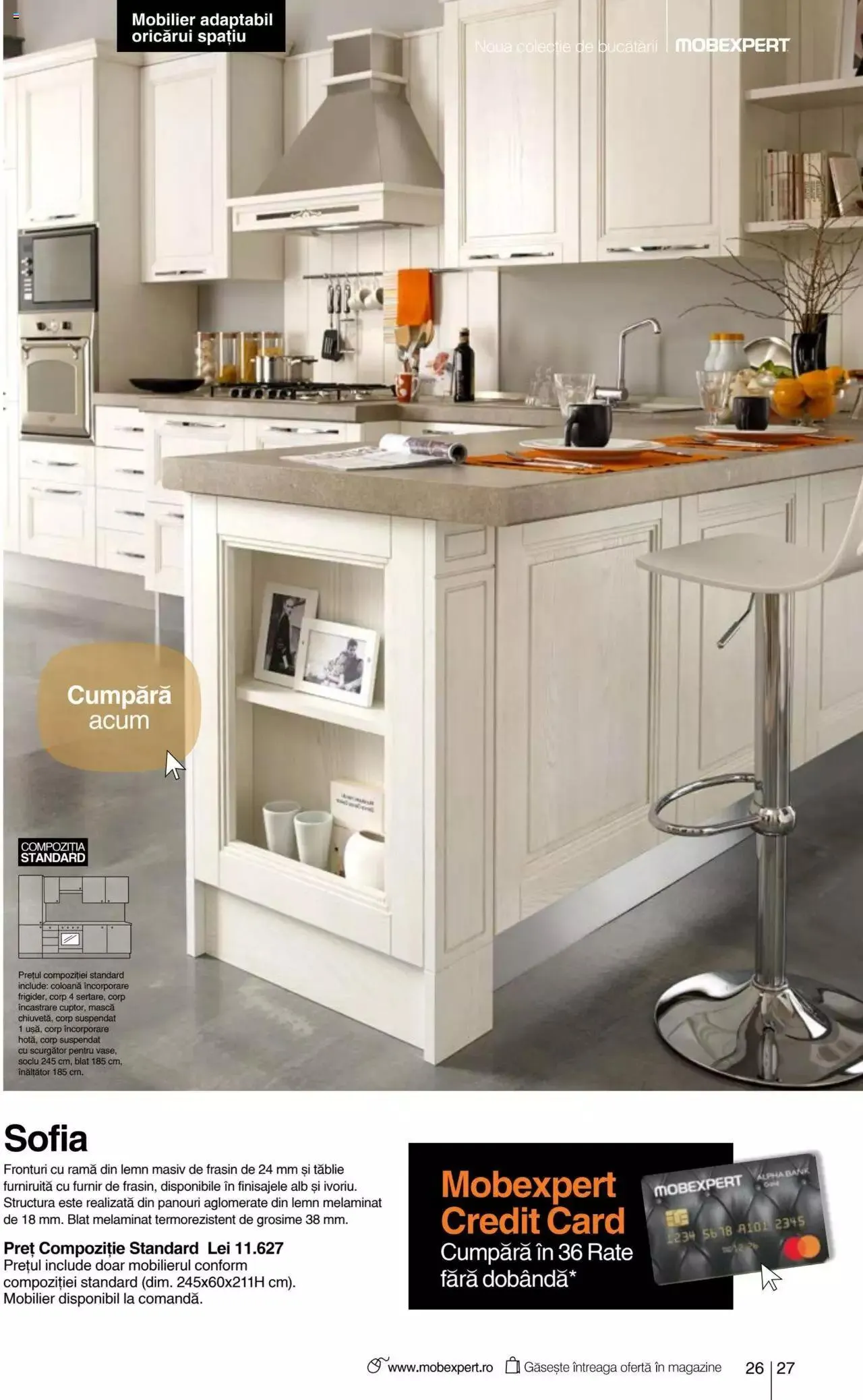 Catalog Mobexpert catalog - Bucătării 2023 de la 29 mai până la 31 decembrie 2023 - Revista Pagina 27