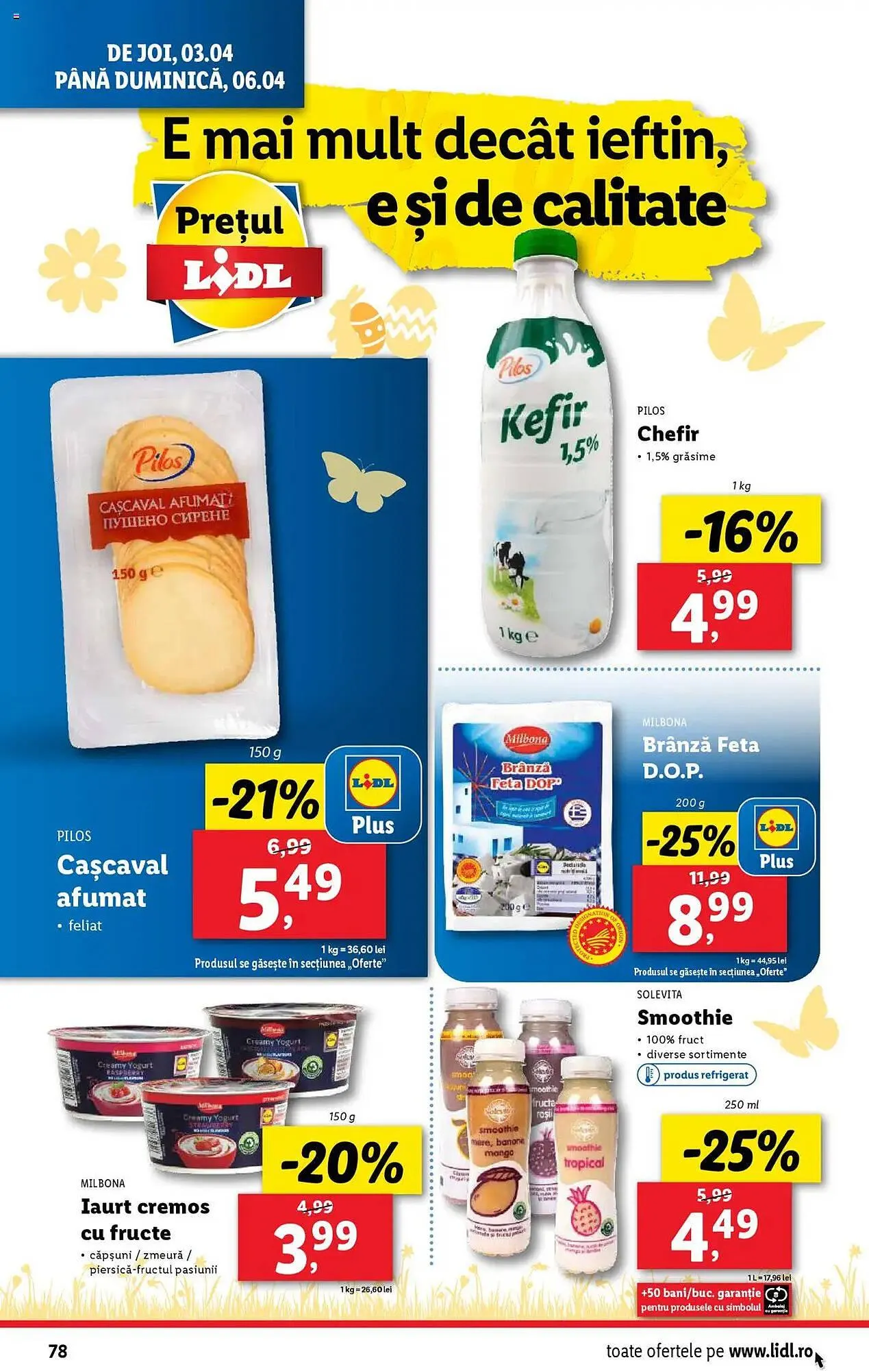 Catalog Catalog Lidl de la 31 martie până la 6 aprilie 2025 - Revista Pagina 172