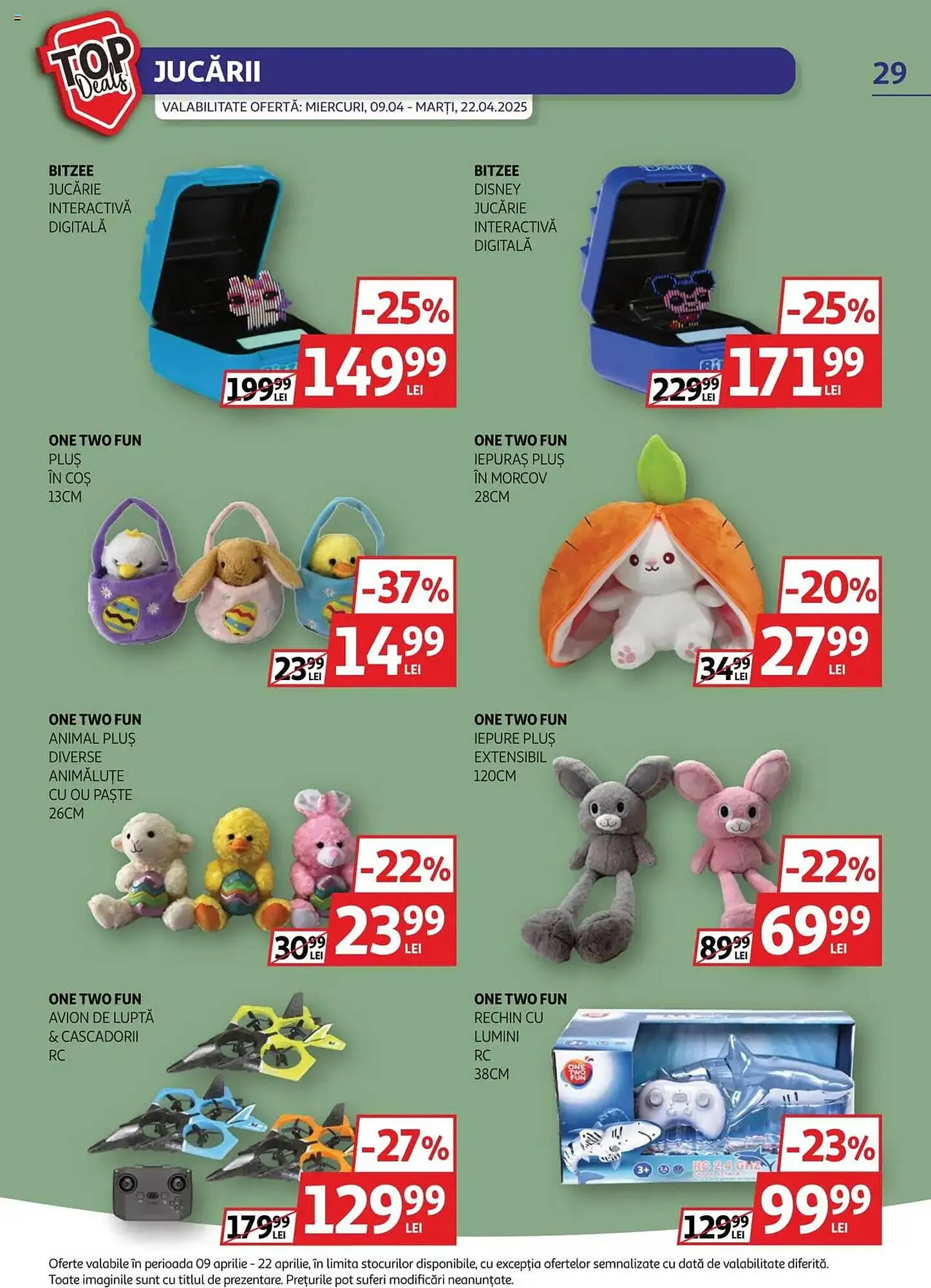 Catalog Catalog Auchan de la 9 aprilie până la 22 aprilie 2025 - Revista Pagina 29